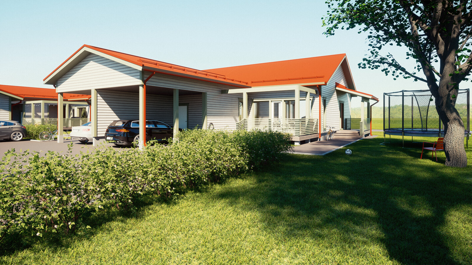 Exterior renderings