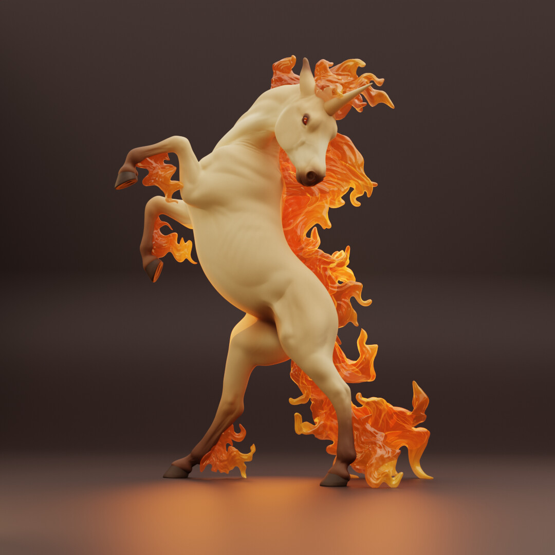 Pokémon Rapidash custom Breyer good