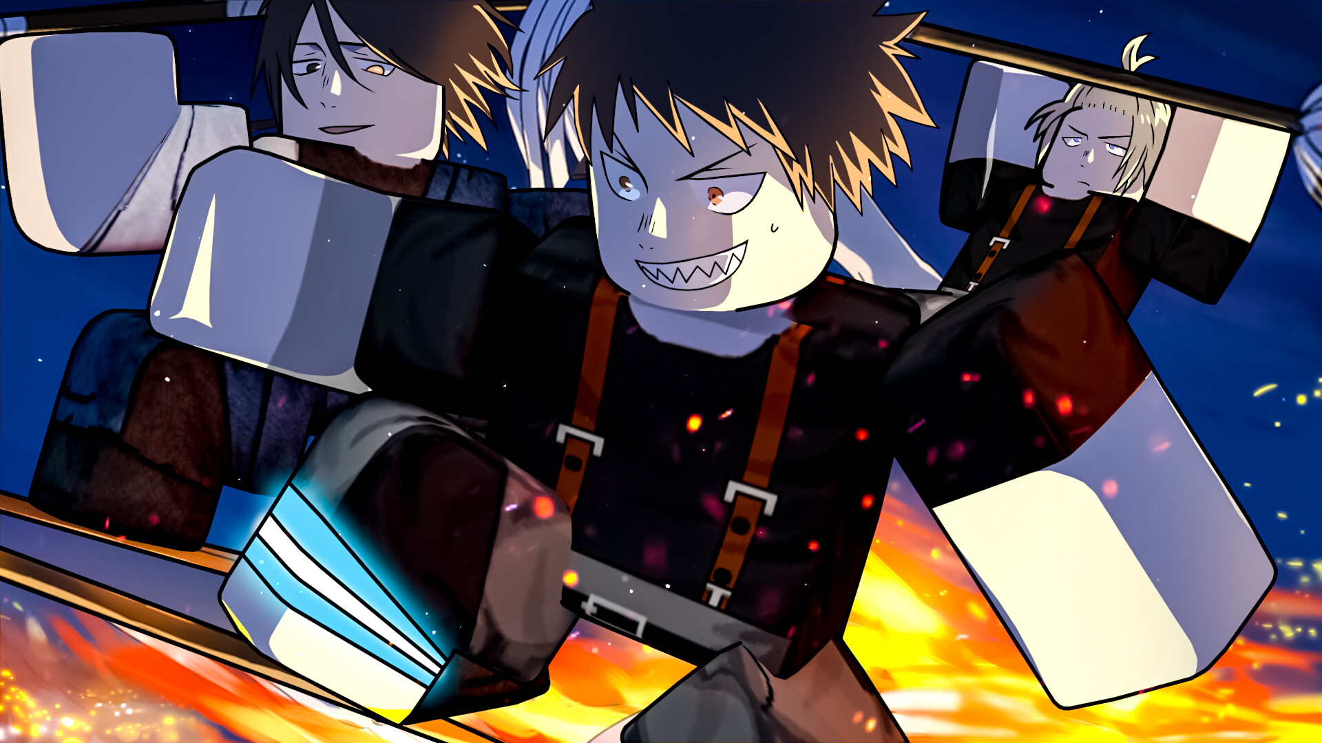 ArtStation Fire Force Roblox GFX