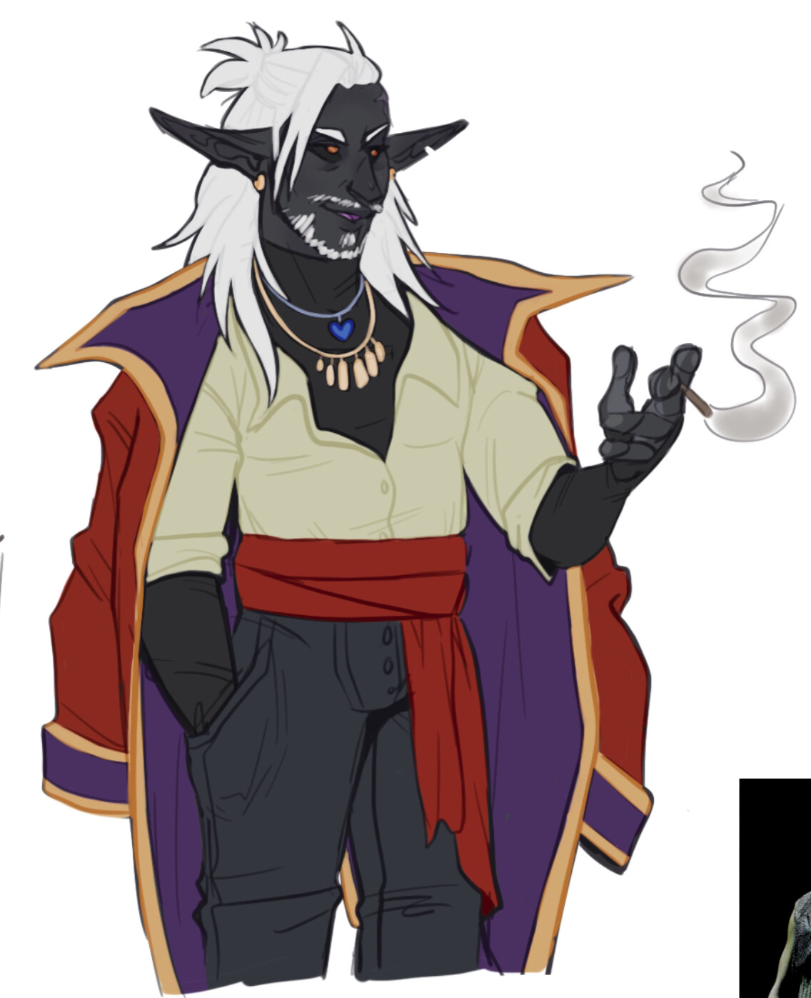 Costume based on older design