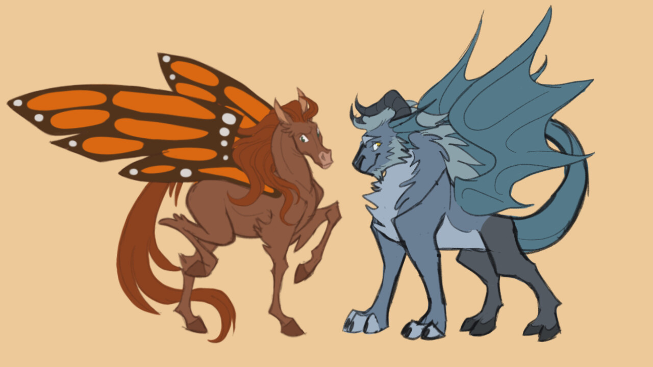 Wind and Sea God concepts