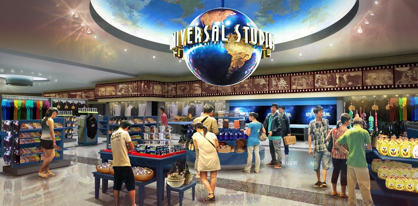 Universal Studios Beijing Hollywood Interiors