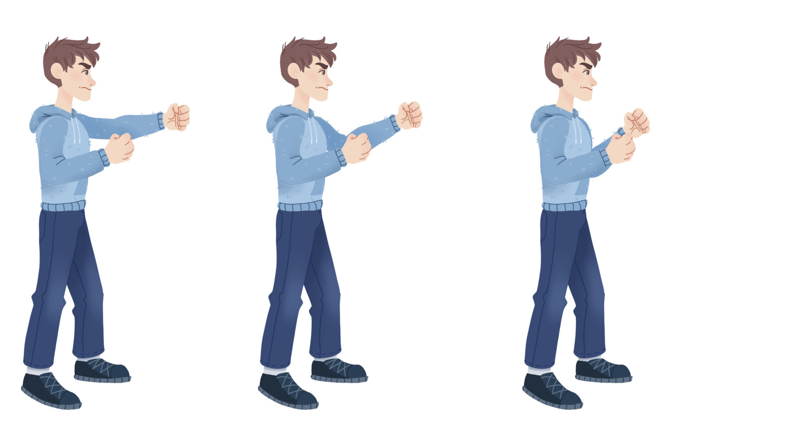 MC Fight Poses 2