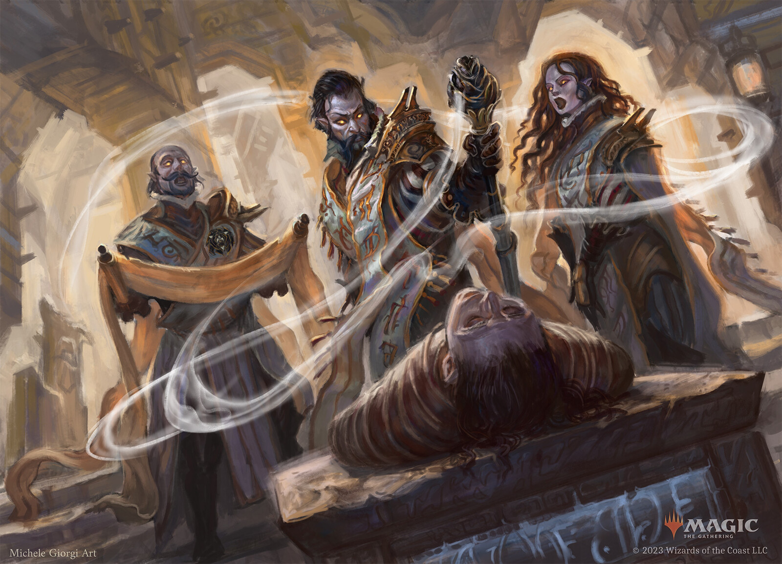 Magic the Gathering illustrations 