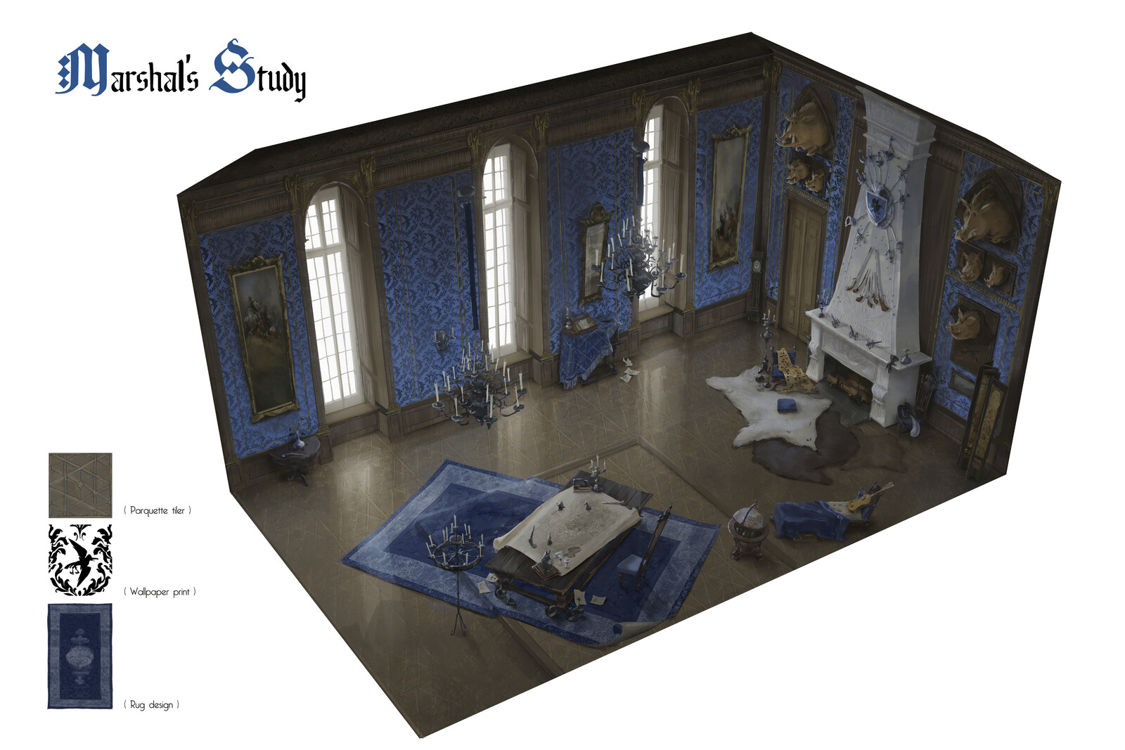 Marshal's Study