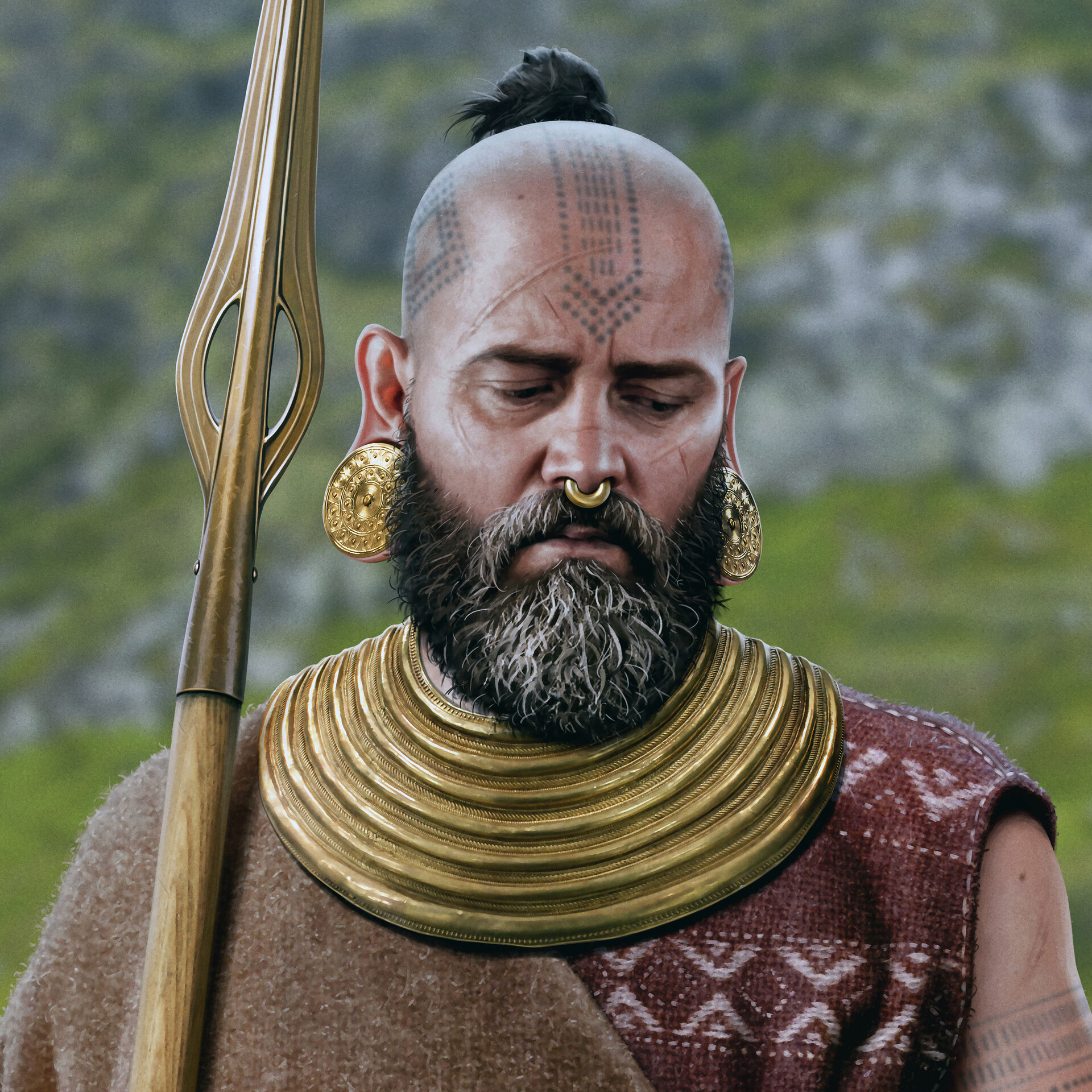 Joan Francesc Oliveras Pallerols Irish Bronze Age chieftain