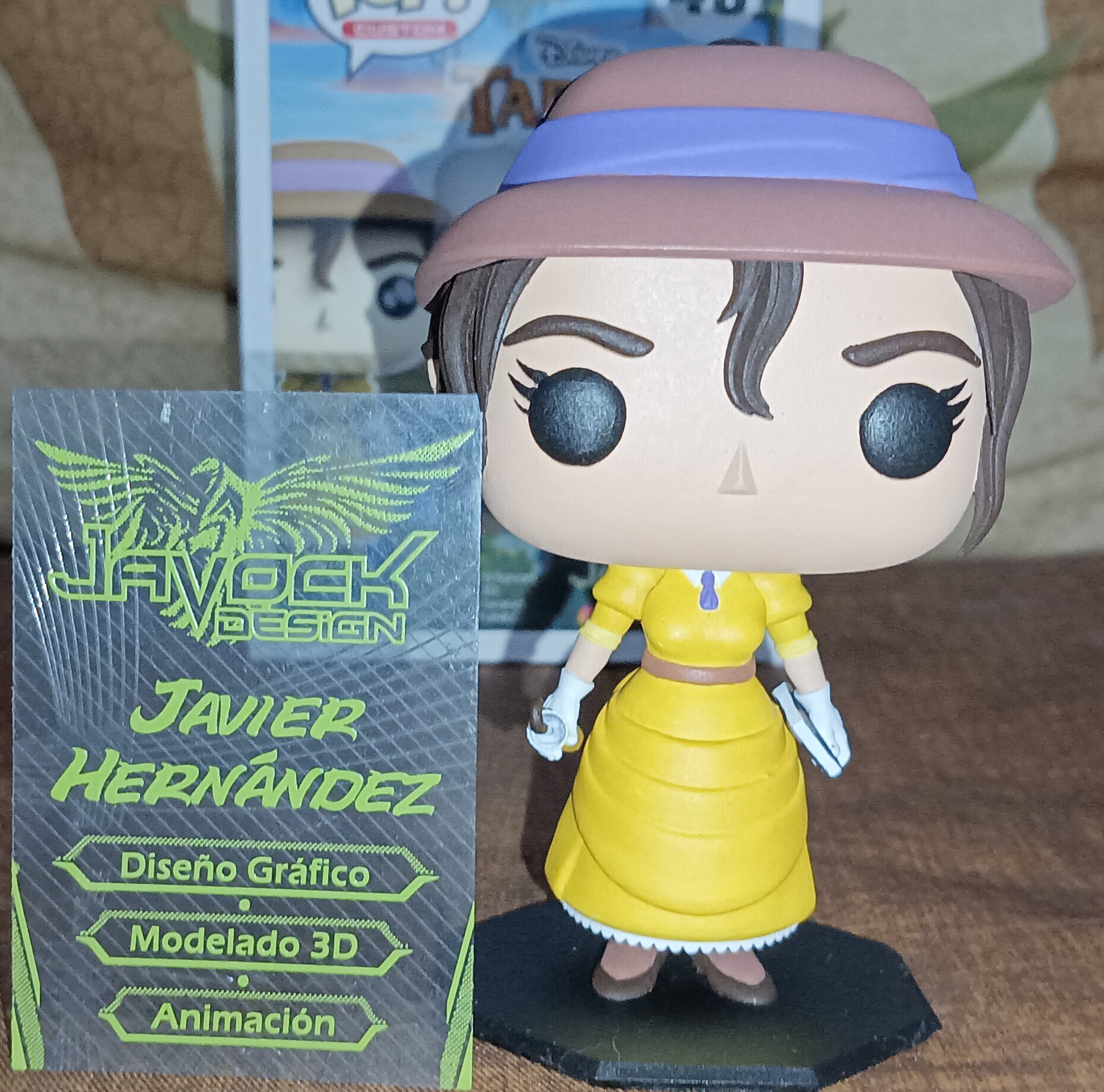 ArtStation Jane Tarzan Disney Movie Funko Custom Pop