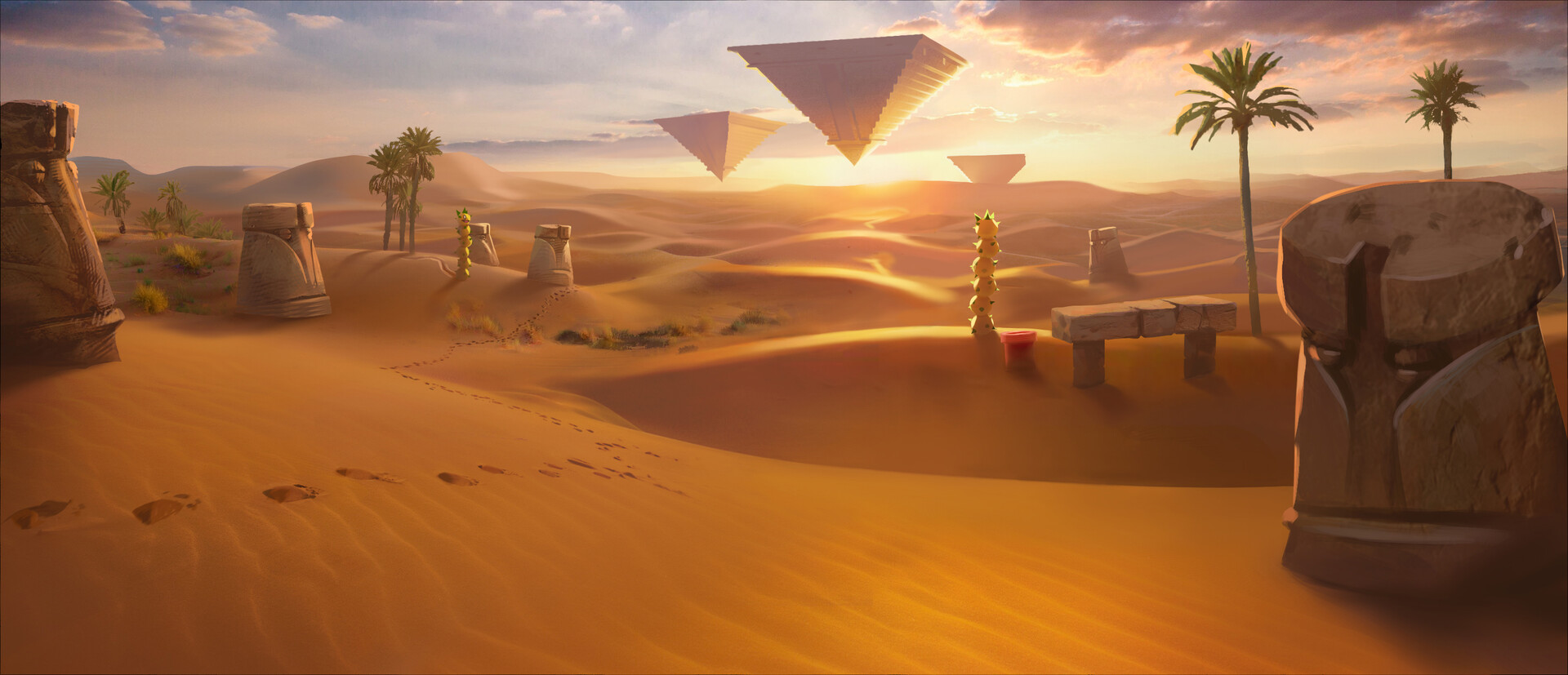ArtStation - The Super Mario Movie : The Desert - Illumination Macguff