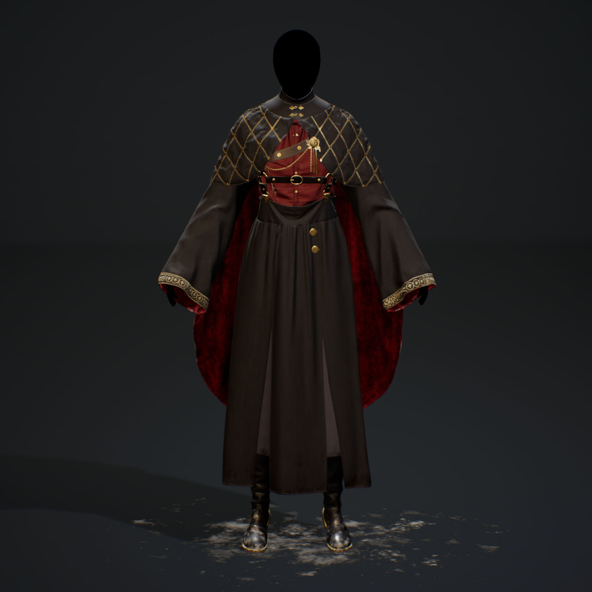 ArtStation - My CGMA Course Project for Cloth Creation and Simulation ...