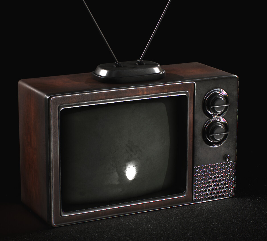 ArtStation - Retro TV