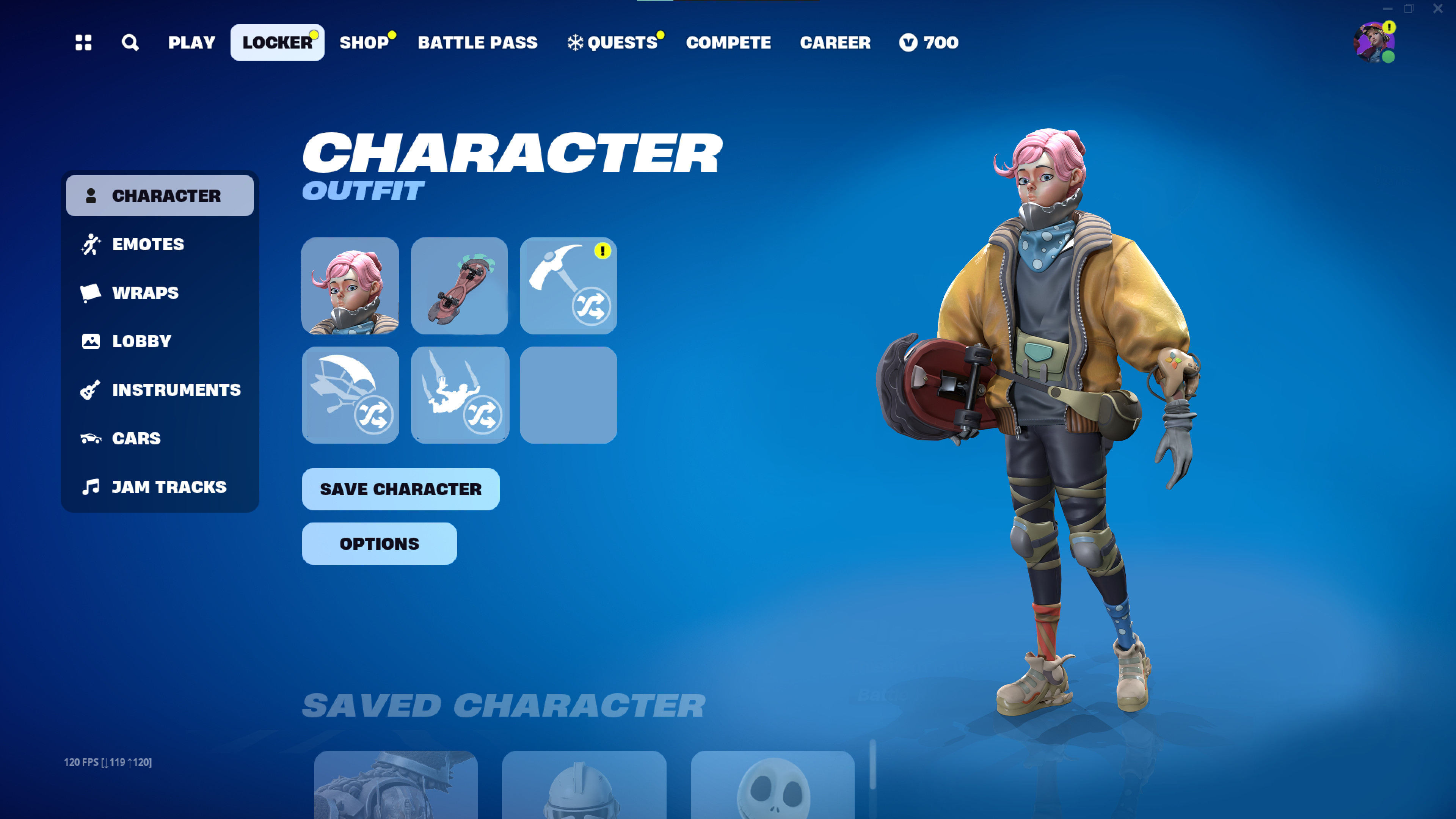 fortnite menu mock up 2