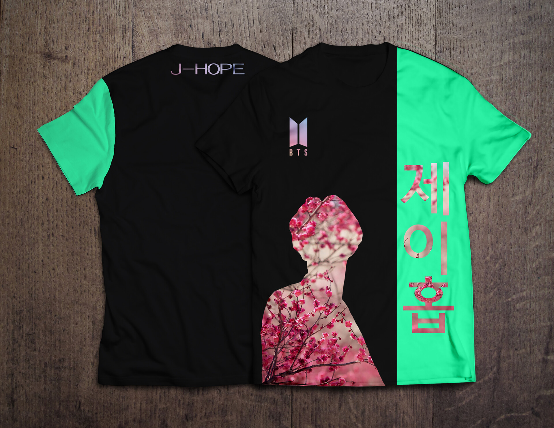 ArtStation - K-POP BTS T-Shirt Design (mock-ups)