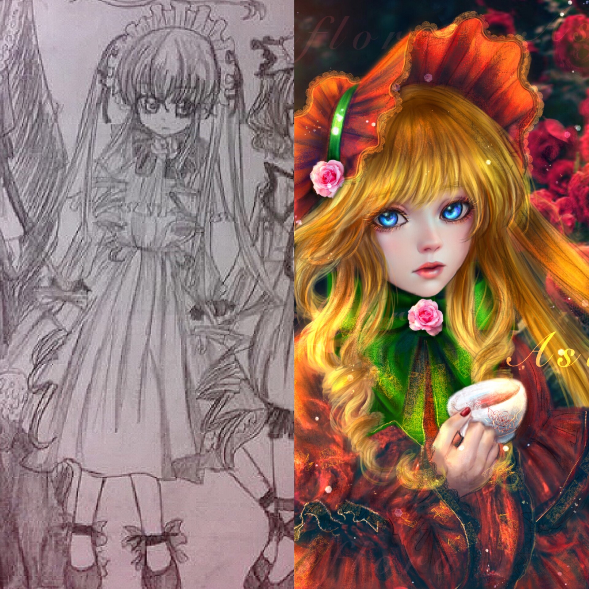 ArtStation - Hinaichigo (雛苺)-ローゼンメイデン Rozen Maiden