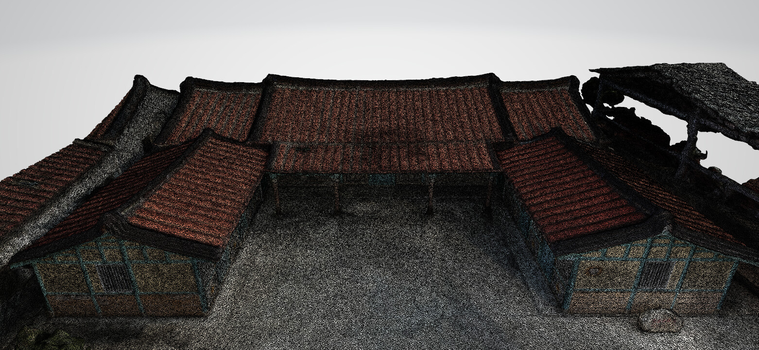Ama's Home (original scan) messy topology view