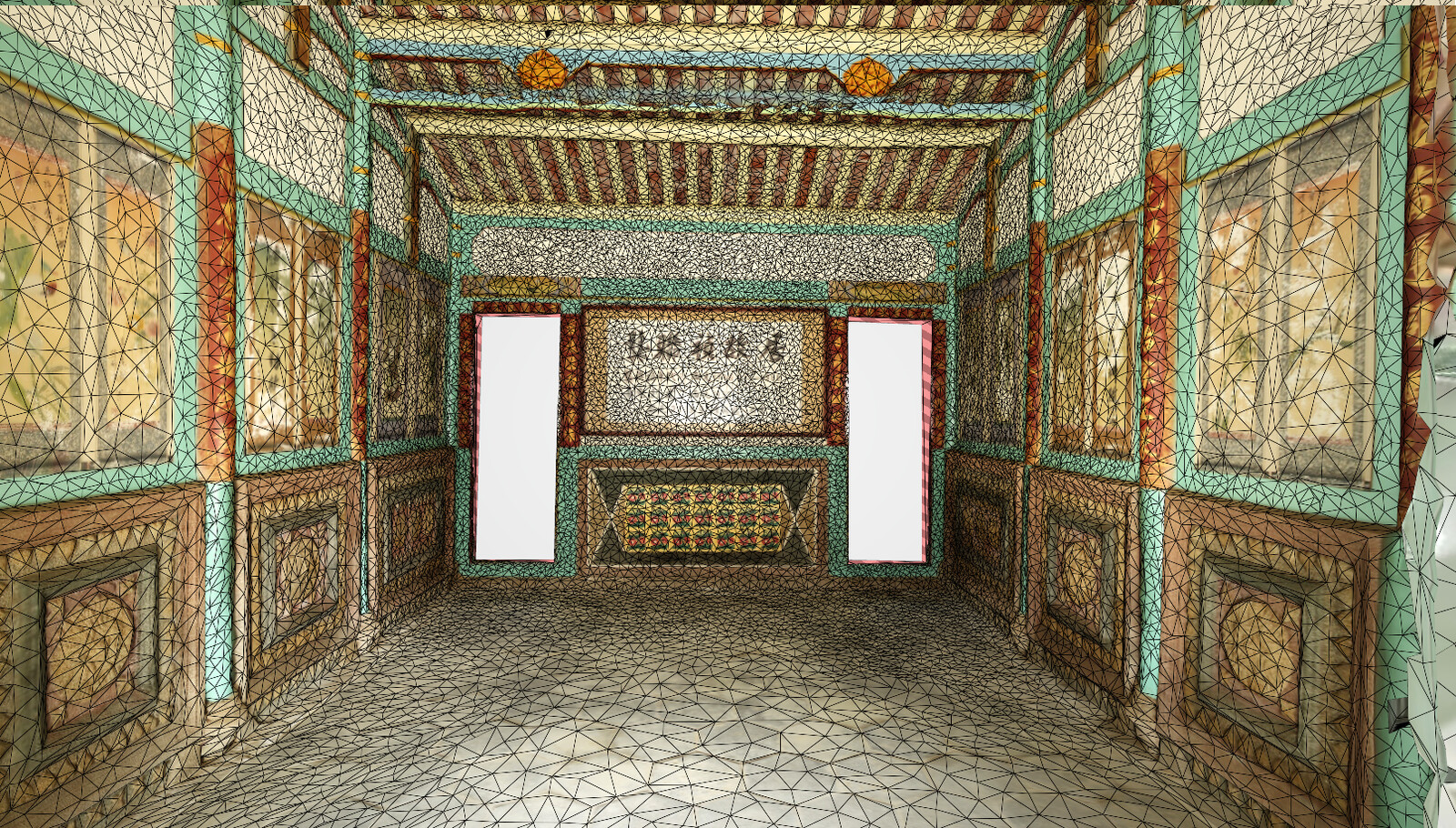 Ama Home Interior (original scan) 6 4k textures front view (messy geo, texture bake artifacts)