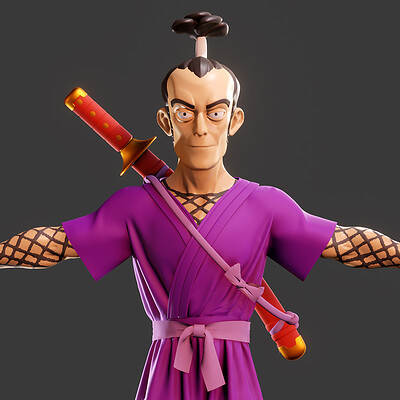 Sculpting detail the character Murasaki - Dragon Ball - WIP