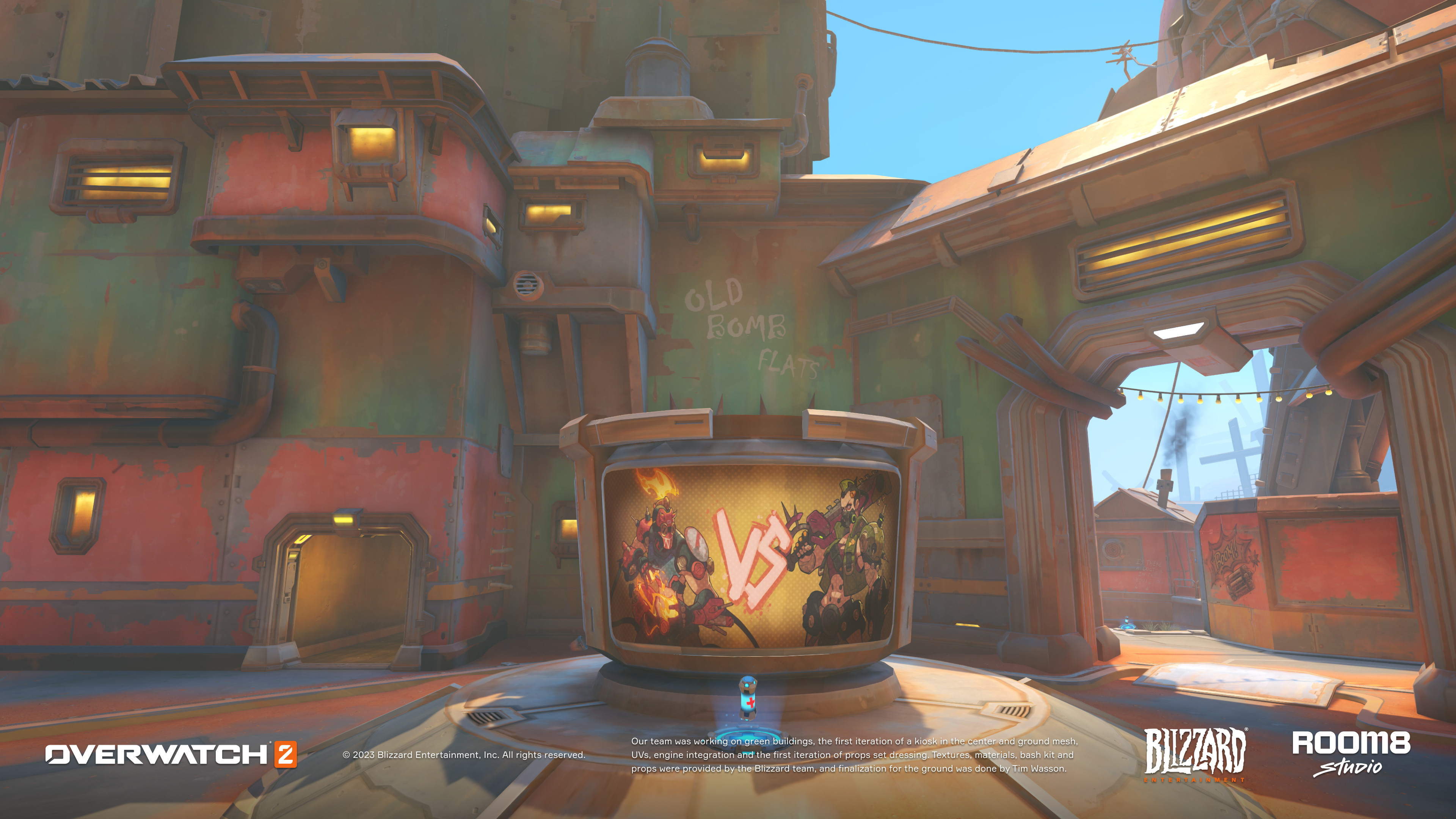 Room 8 Studio - Portfolio - Junk City (Overwatch 2)