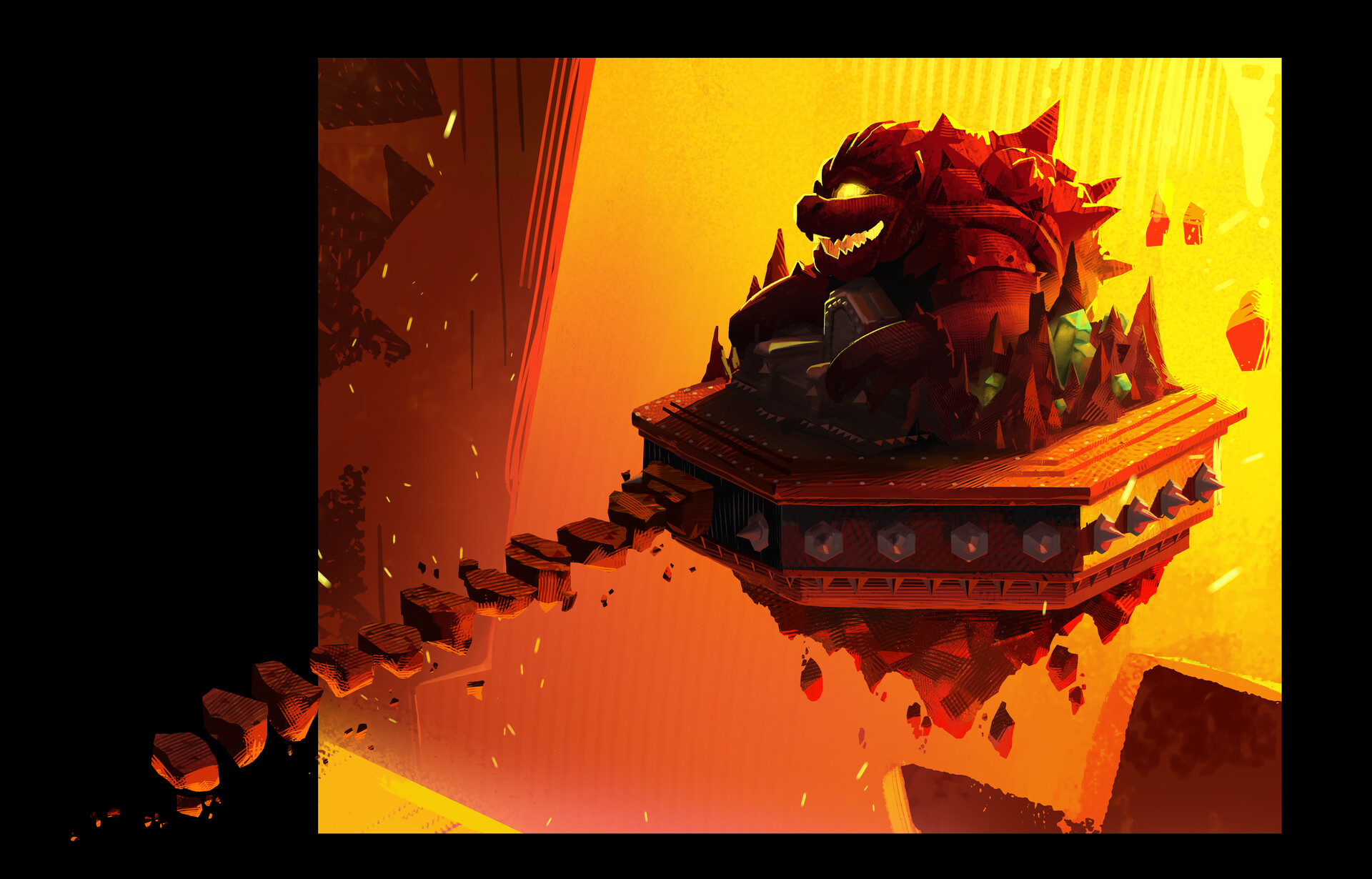 ArtStation The Super Mario Bros Movie Bowser's Throne