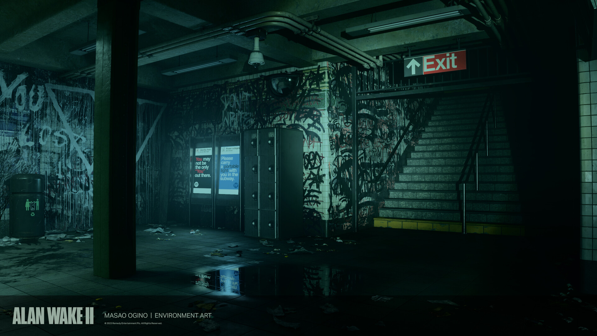 Masao Ogino - ALAN WAKE 2 (2023) - Caldera Street Station