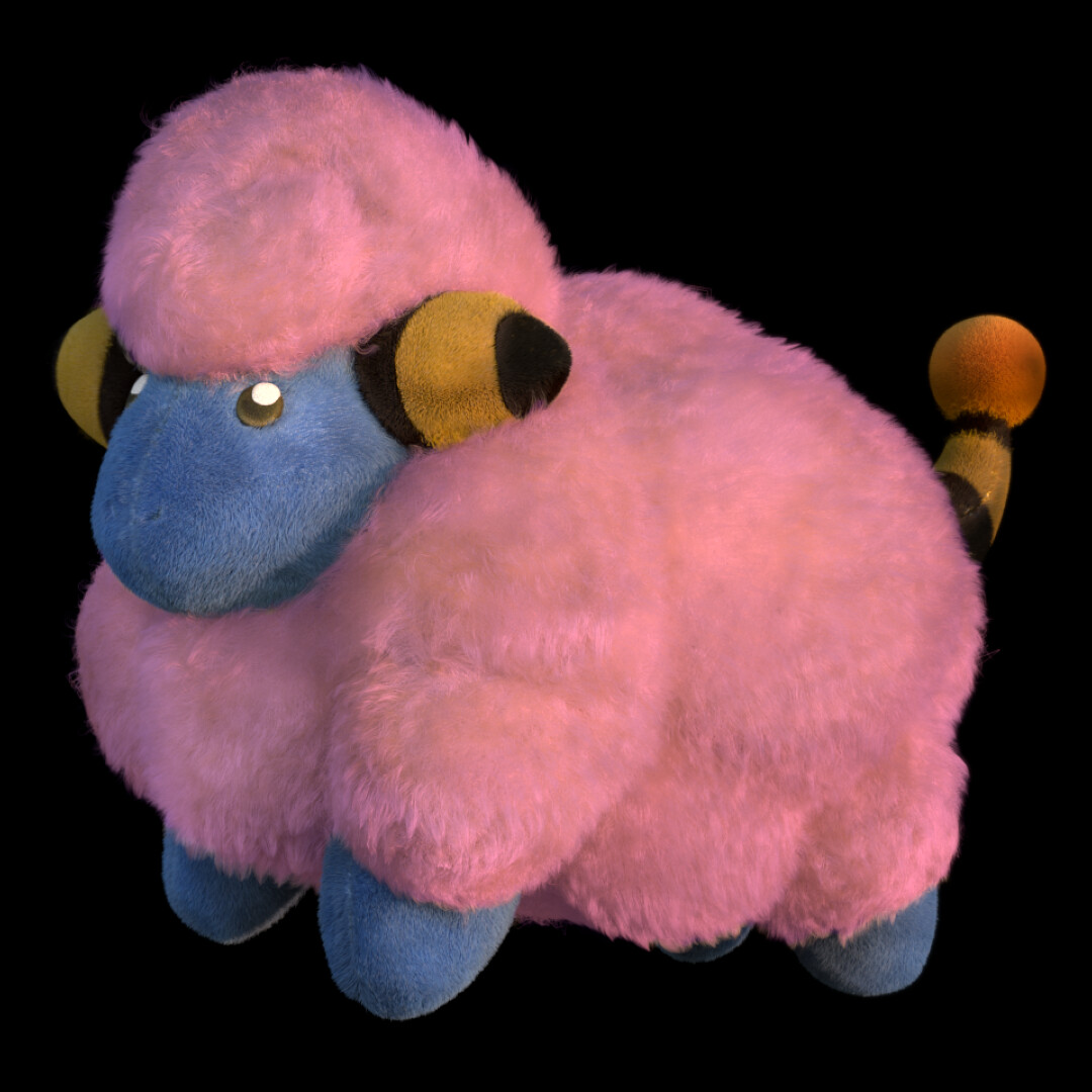 ArtStation Mareep Plushie