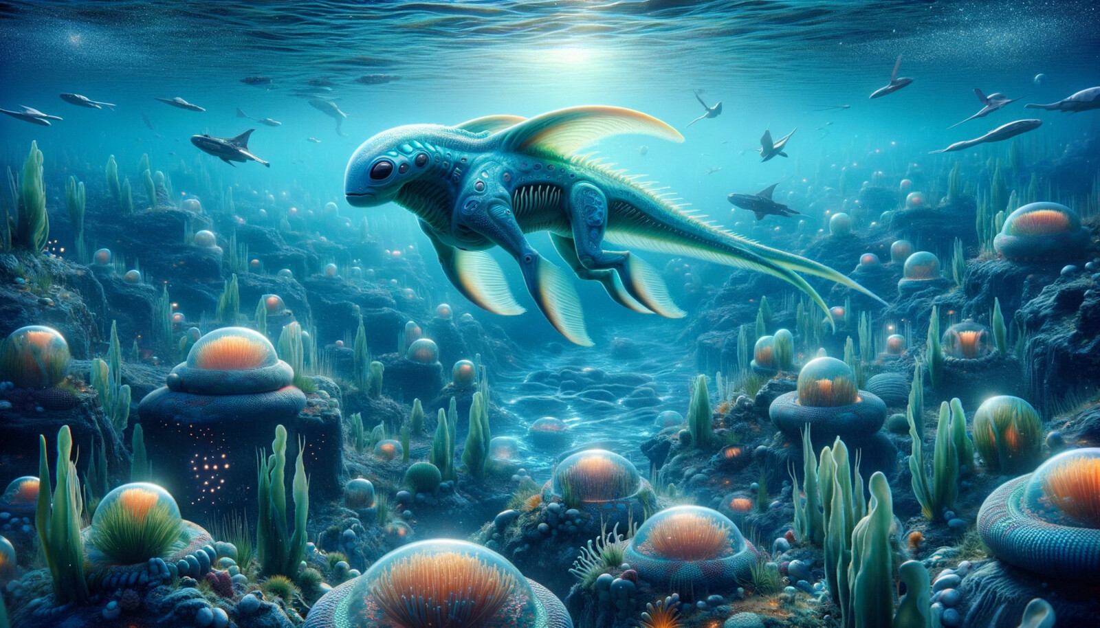 Stellar Whales and Dolphins 1