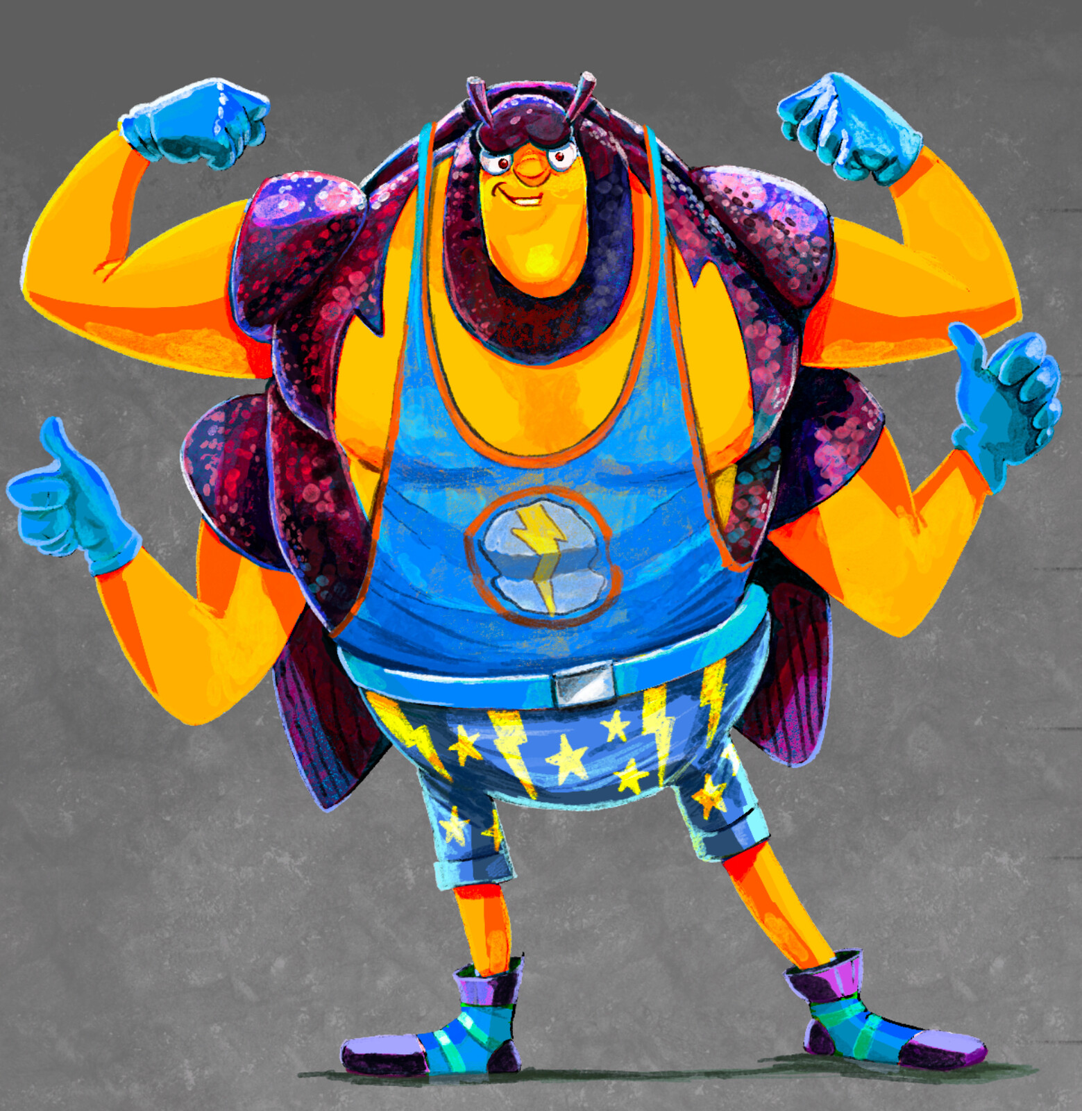 Character design for Bóris And Zeca