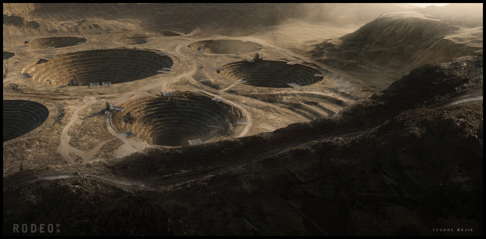 Concept for Kahndaq Mines