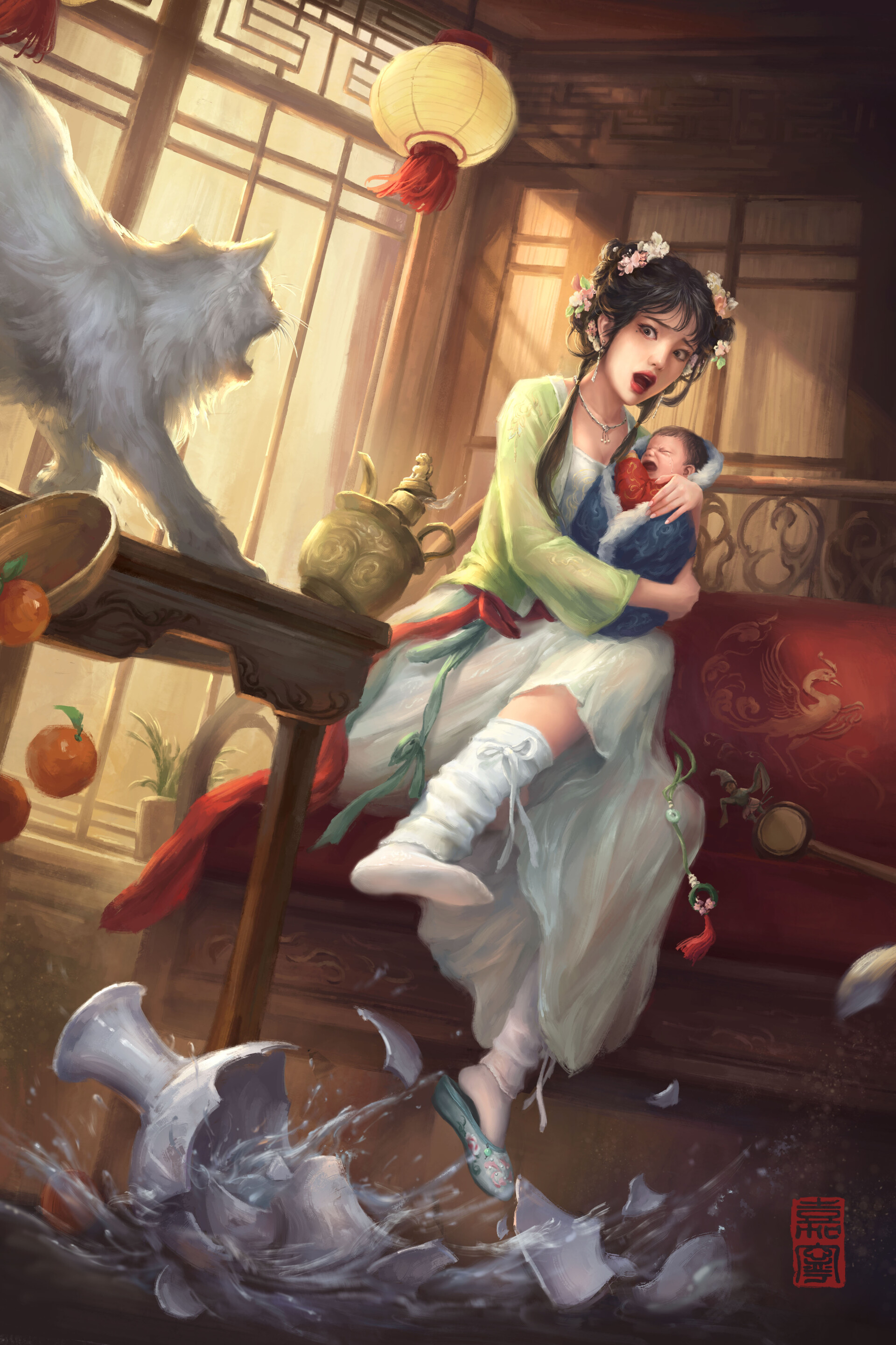 ArtStation 金瓶梅中的“瓶”