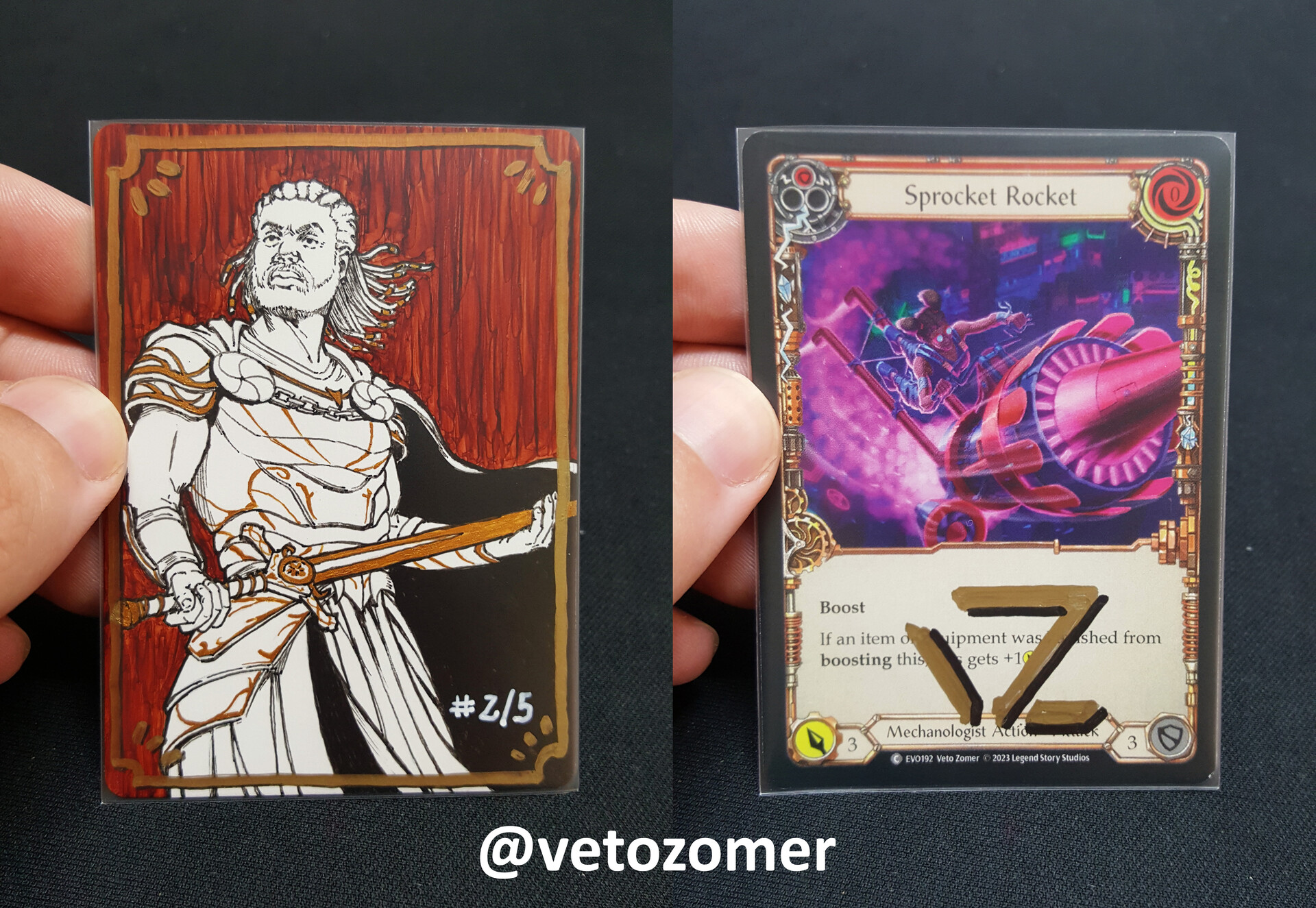 ArtStation - Flesh and Blood Artist Proofs