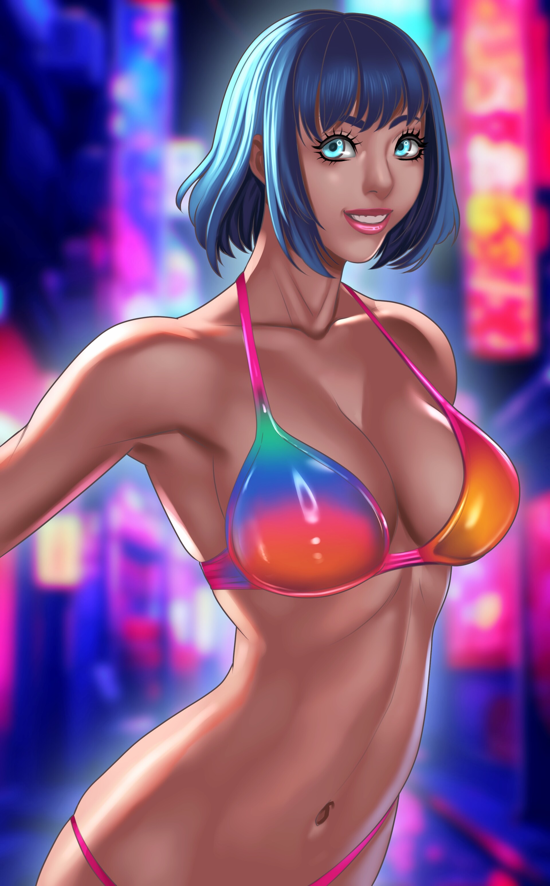 ArtStation - Bikini Girl