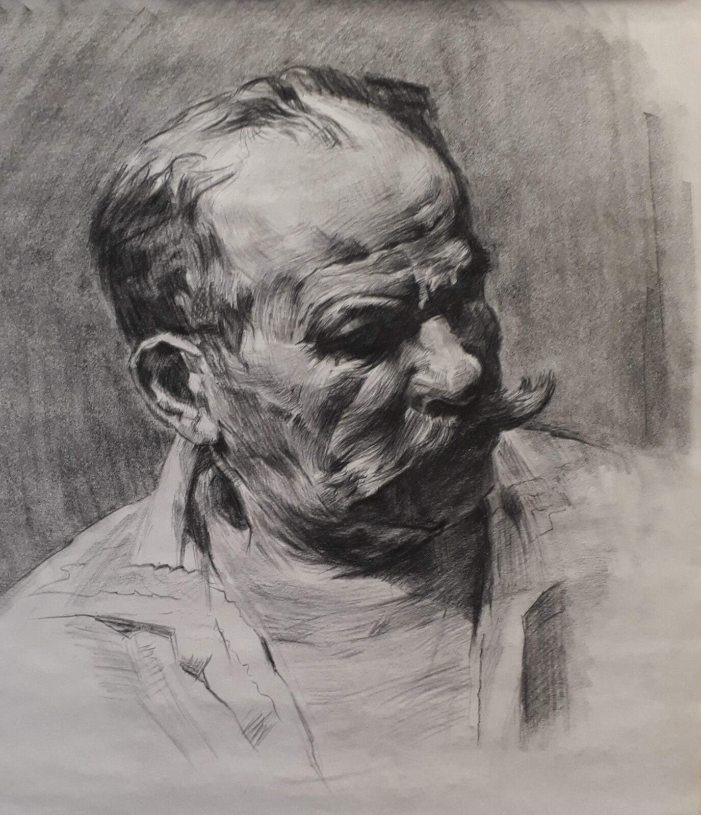 Portrait master study (Repin Institute of Arts)