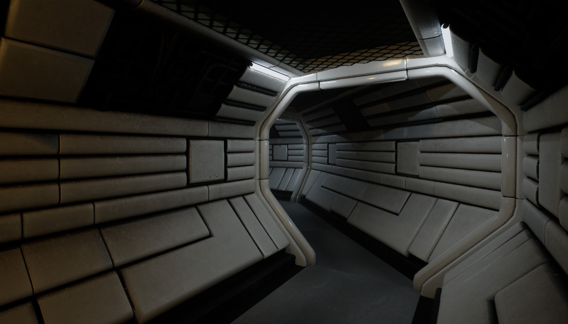 ArtStation - Nostromo Hallway