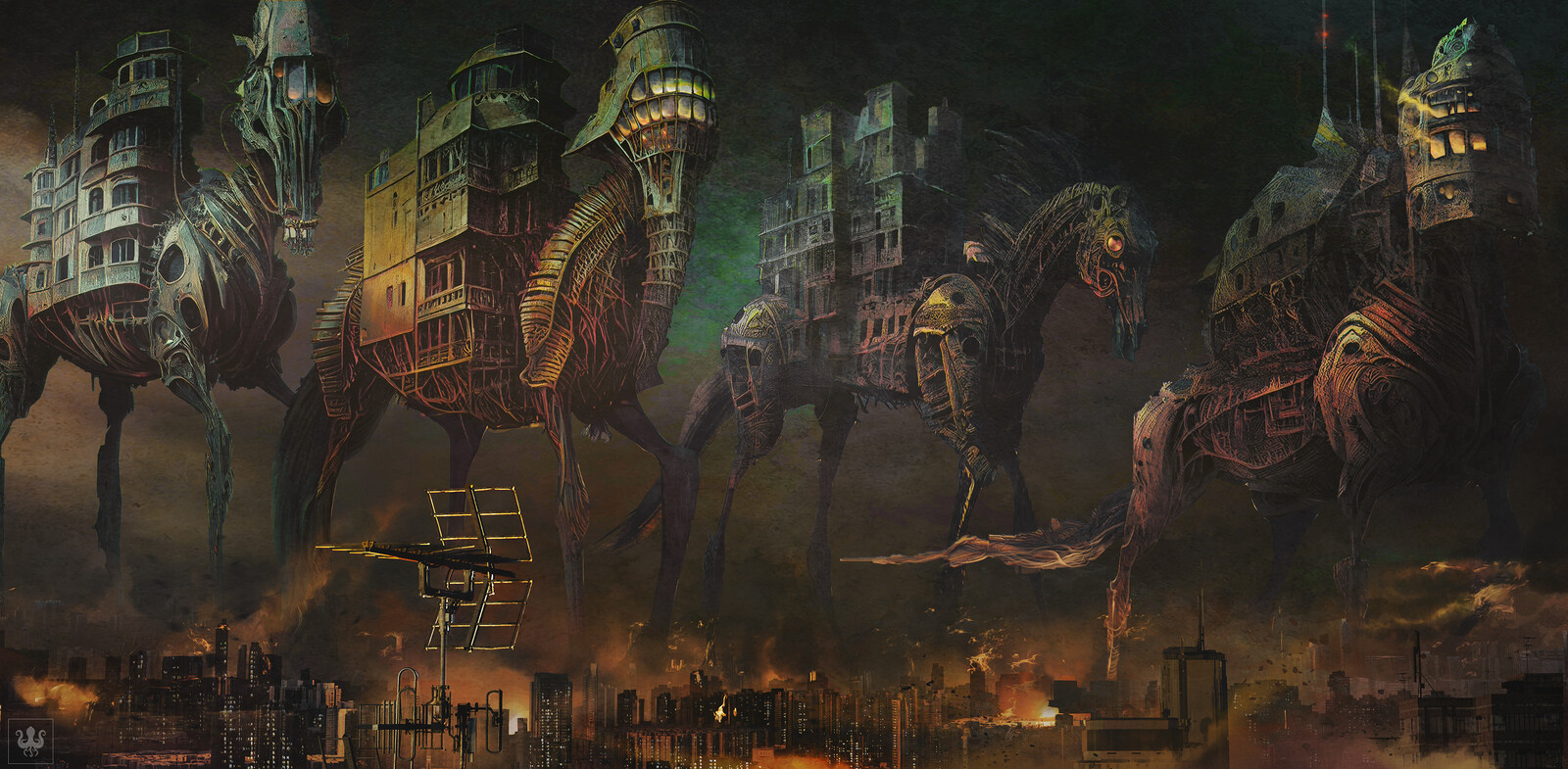 4 Horses of the apocalypse