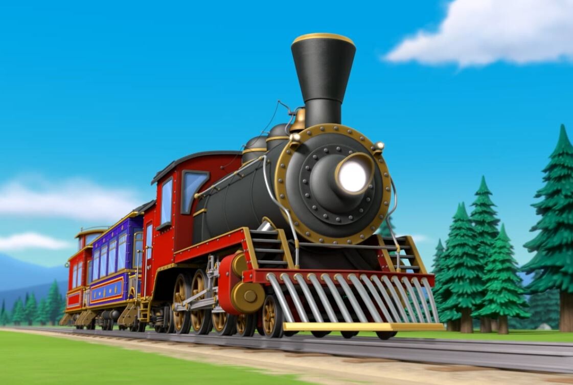 Paw patrol train discount