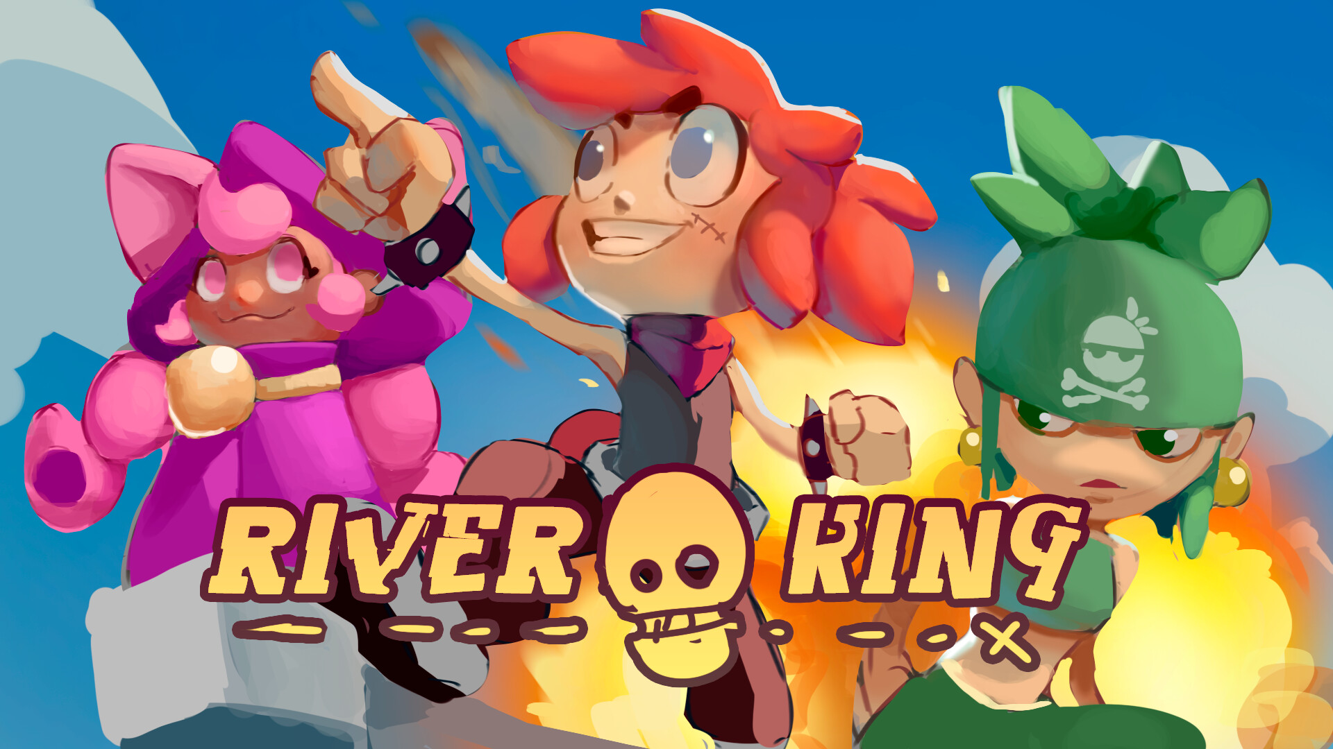 ArtStation River King! Game Jam assets