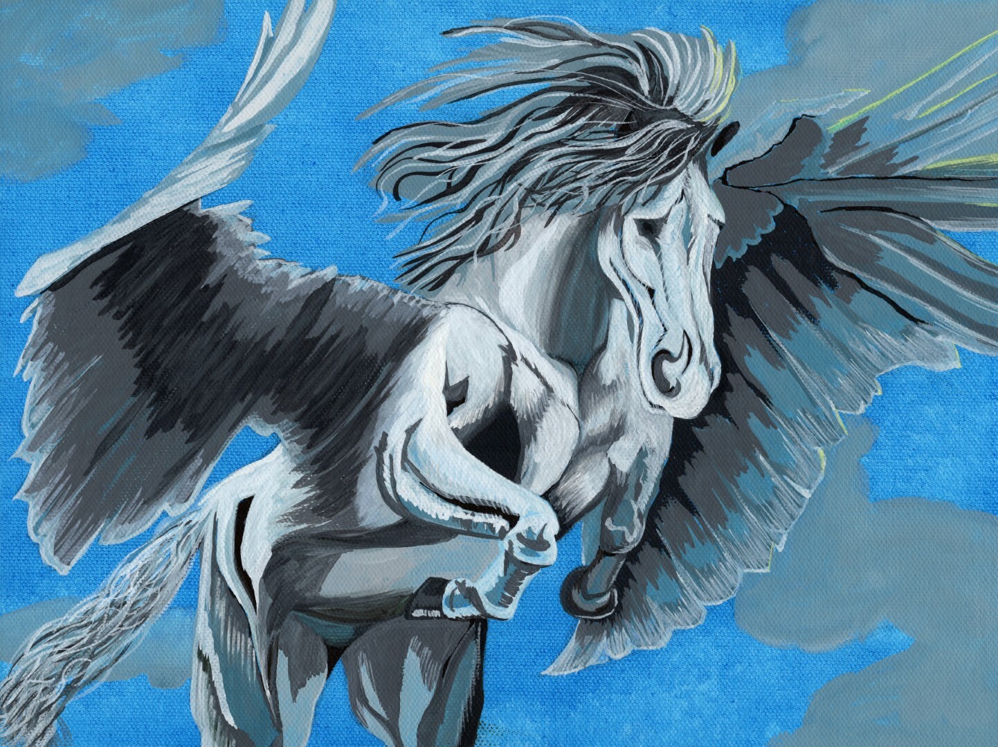 Pegasus Flying High