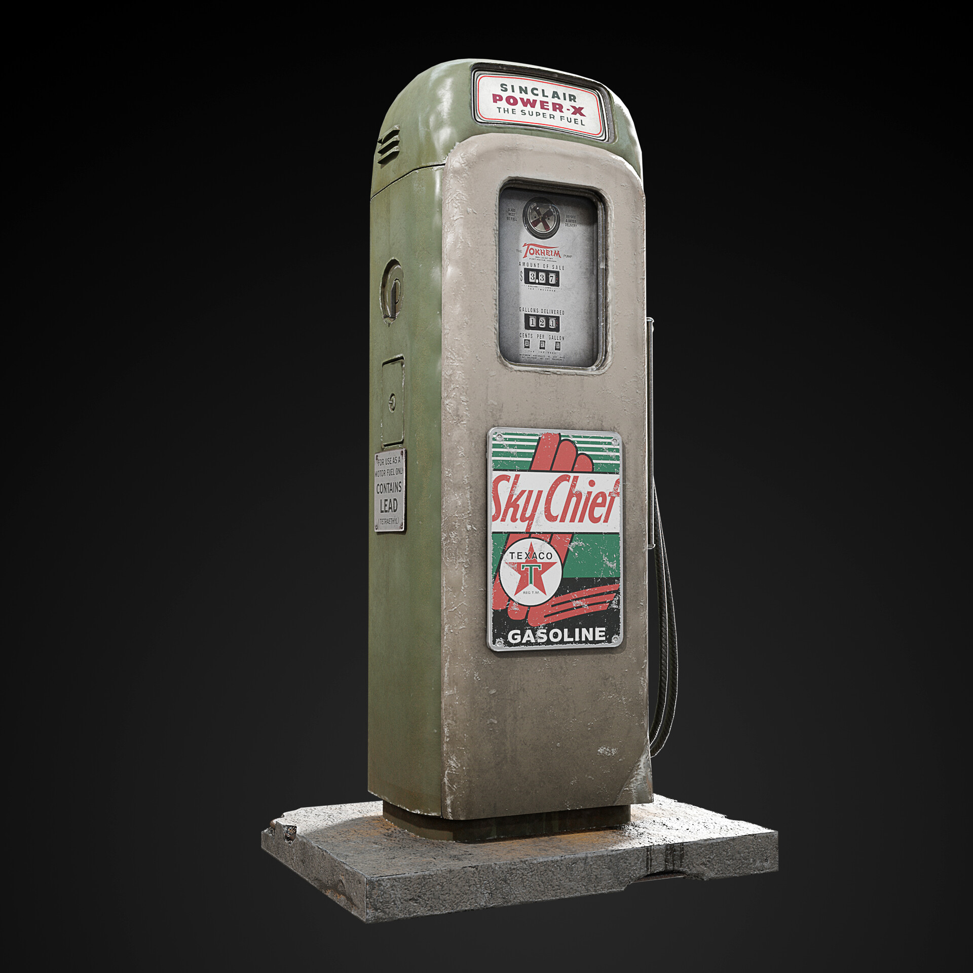 ArtStation - Vintage Gas Pump