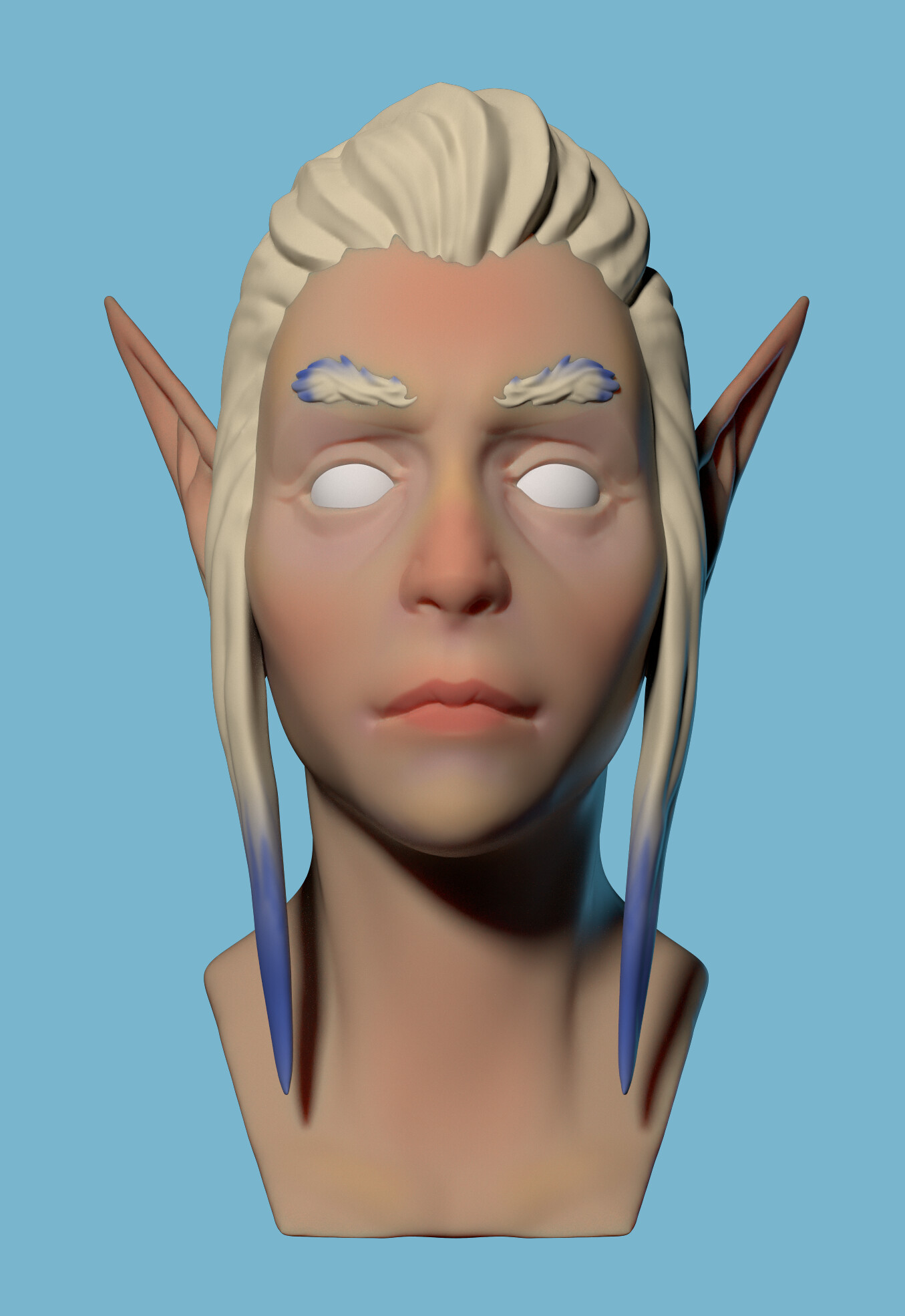 Female elf portrait