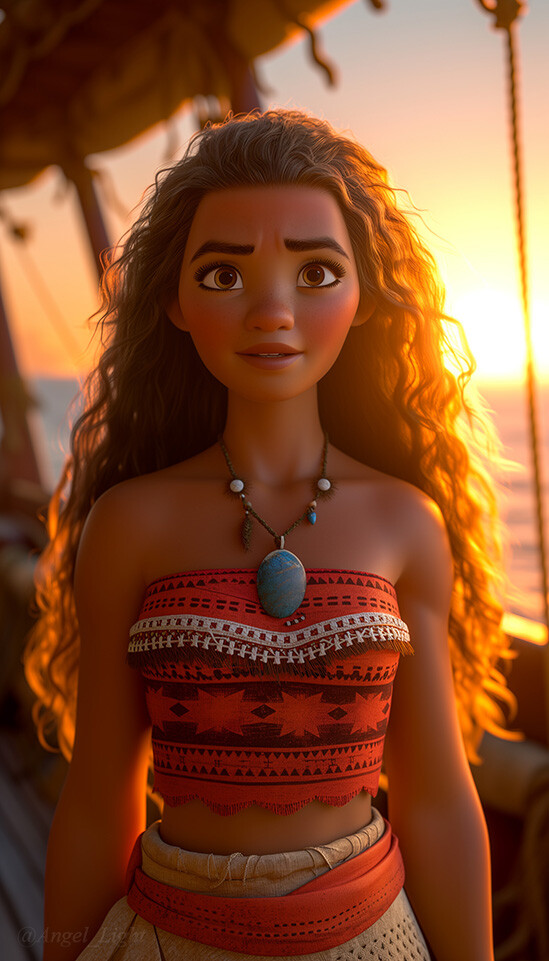 ArtStation Moana