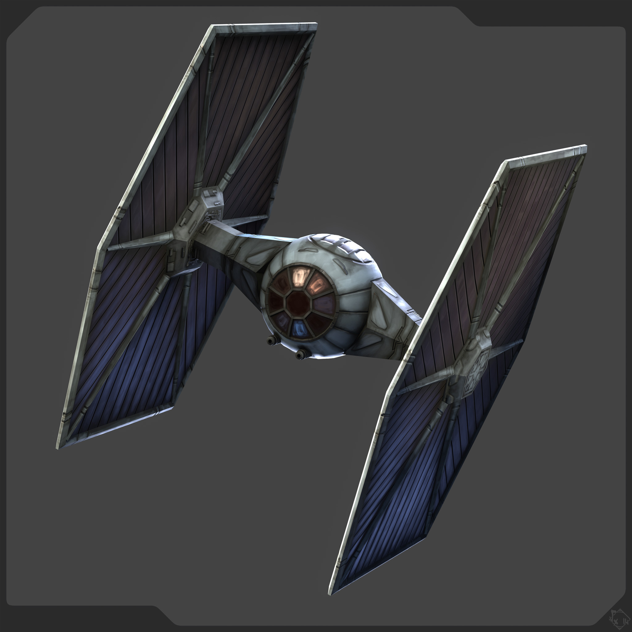 特撮 Star Wars TIE Fighter etienne-beschet-aka-vexod14-rd