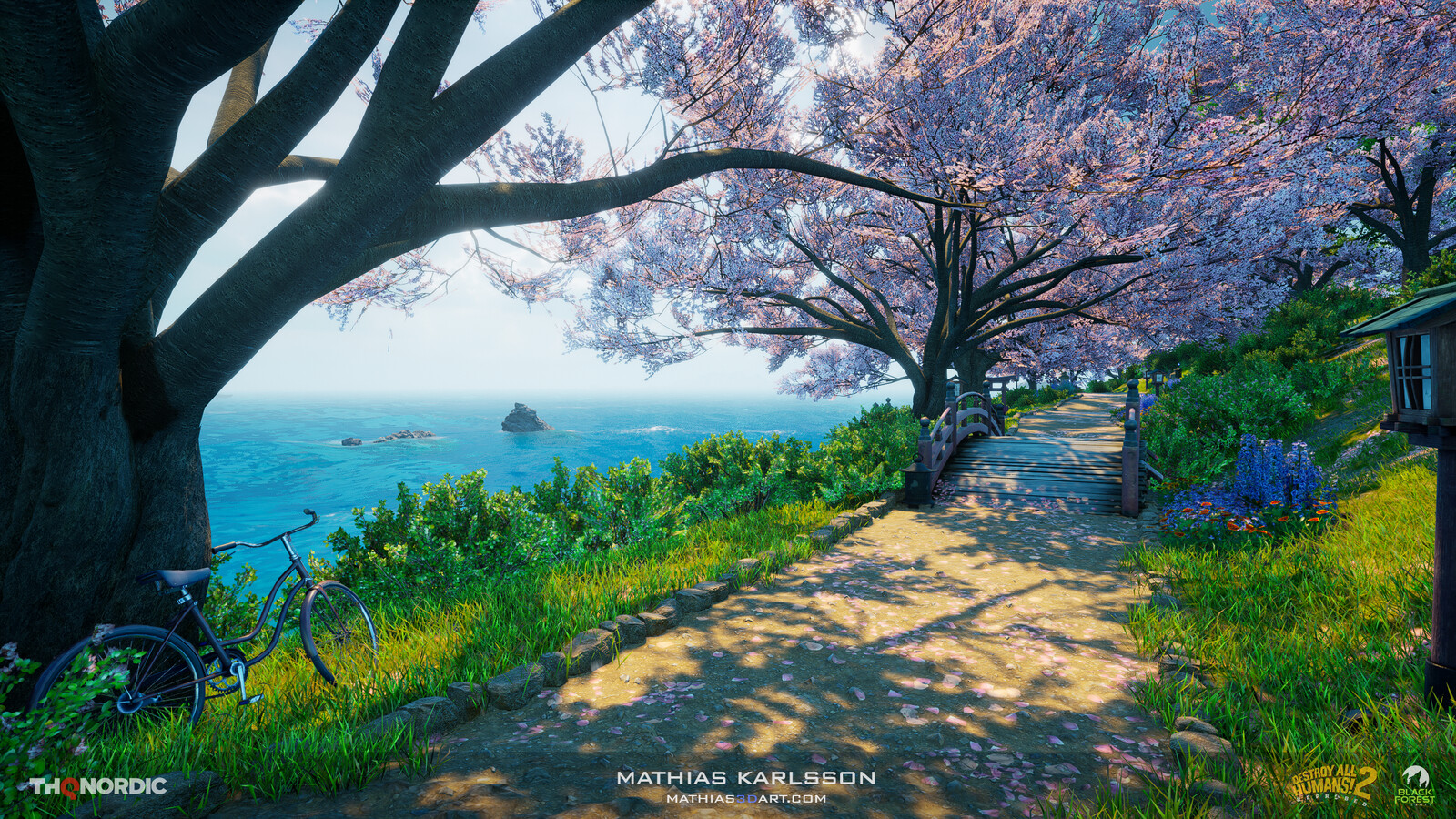 In engine - Cherry Blossom Park
