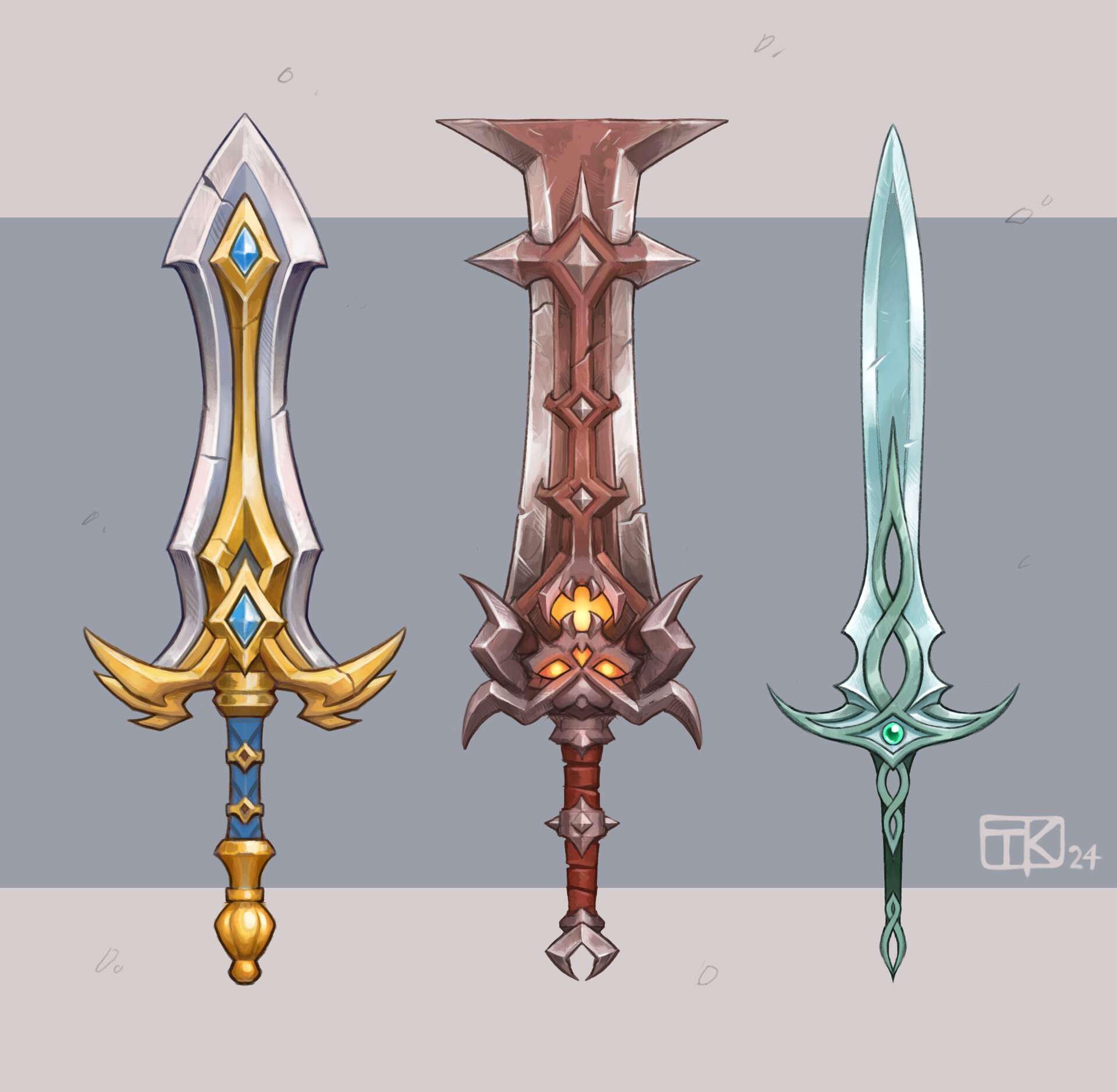 ArtStation - Swords