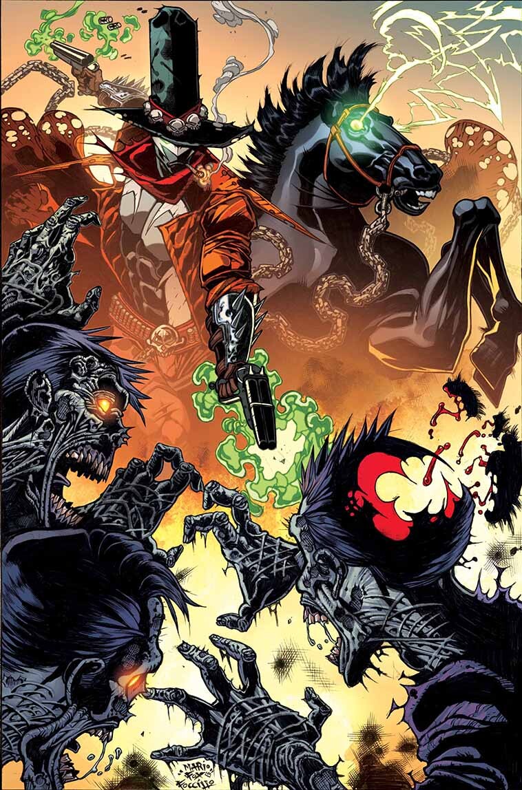 Mario Foccillo - Gunslinger Spawn vs zombies cover entry