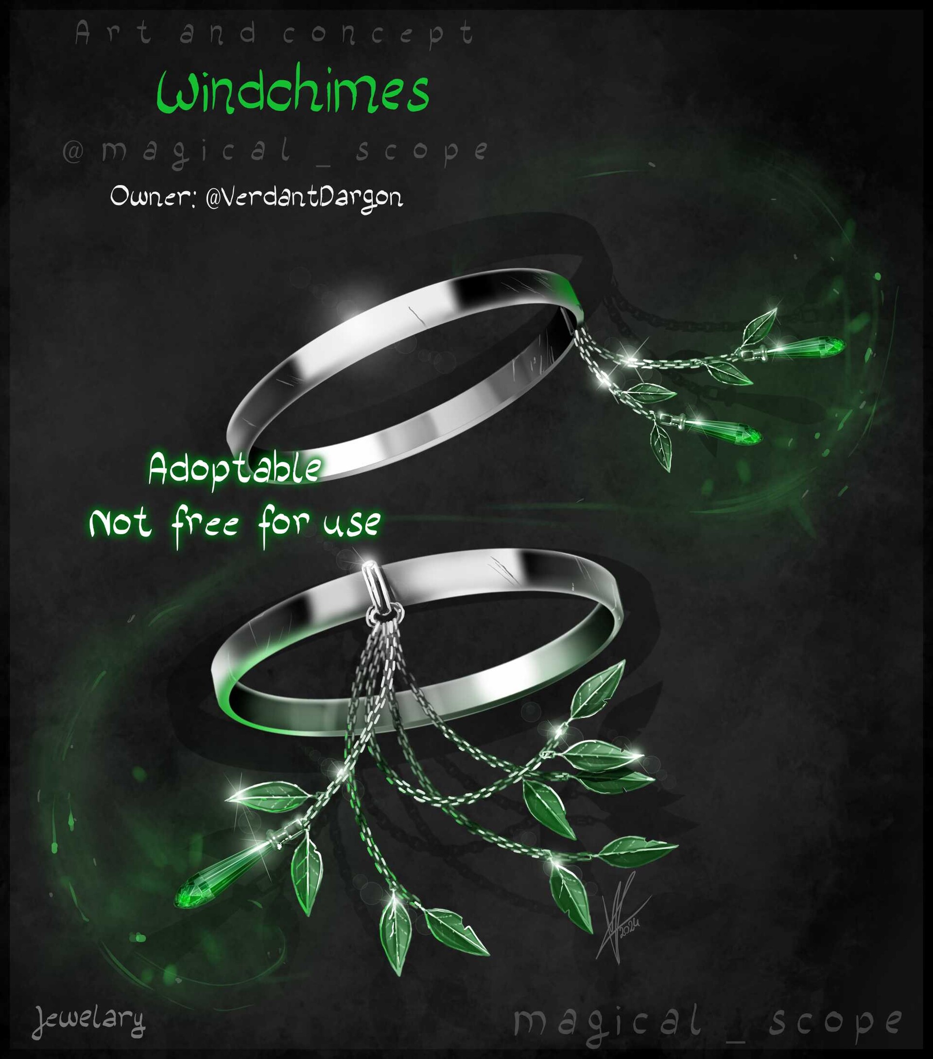 ArtStation Jewelary XIX: Bracelets and anklets