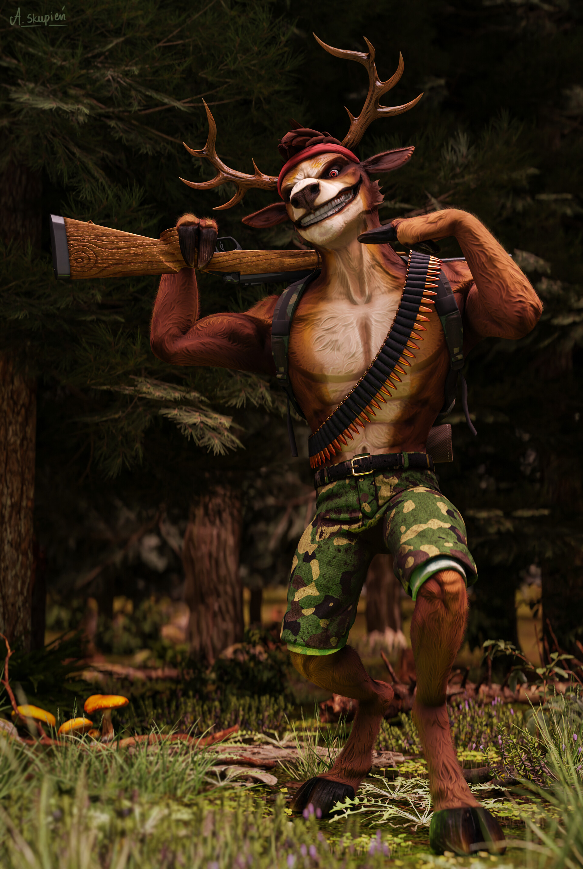 ArtStation Bambo Deer Avenger [FANART]