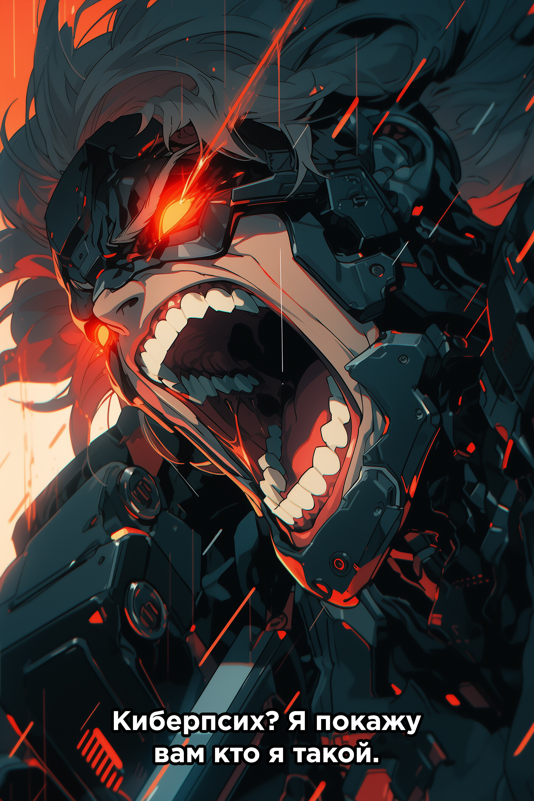 ArtStation - Screenshots from the anime for Cyberpunk 2077