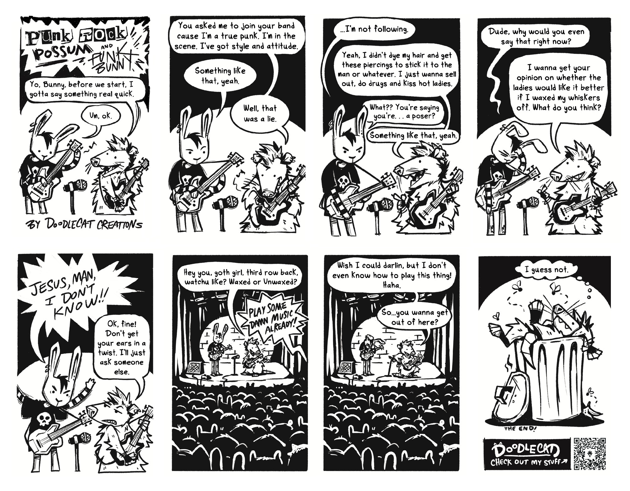 Zine Comic (Readable Print Version)