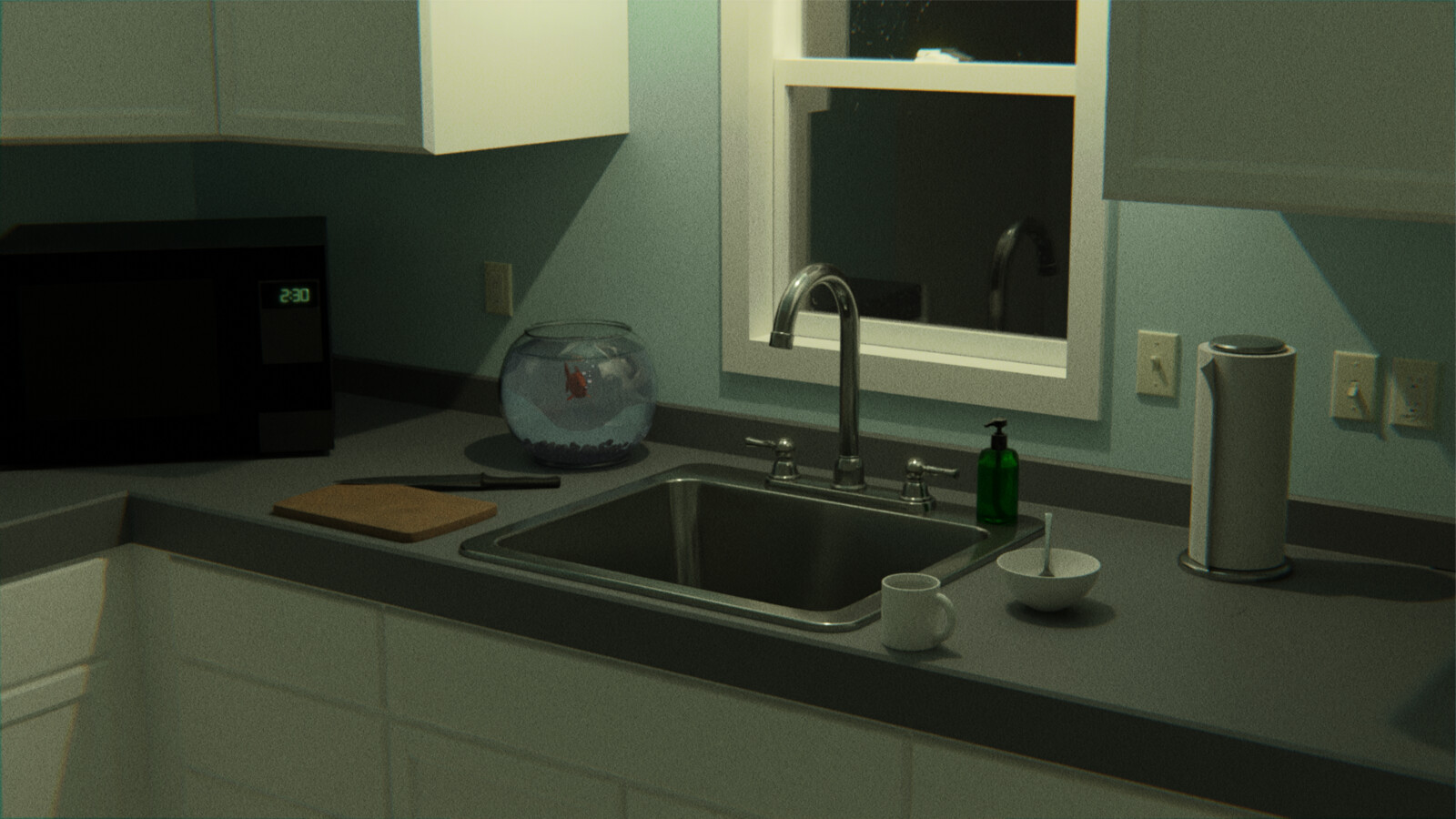 Composited render