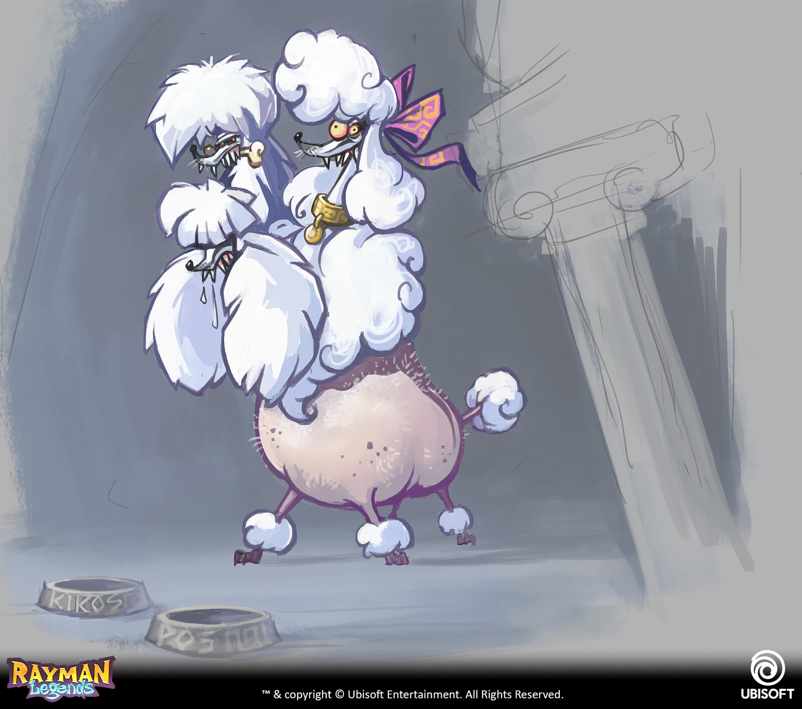 Rayman Legends - Poodle Cerberus