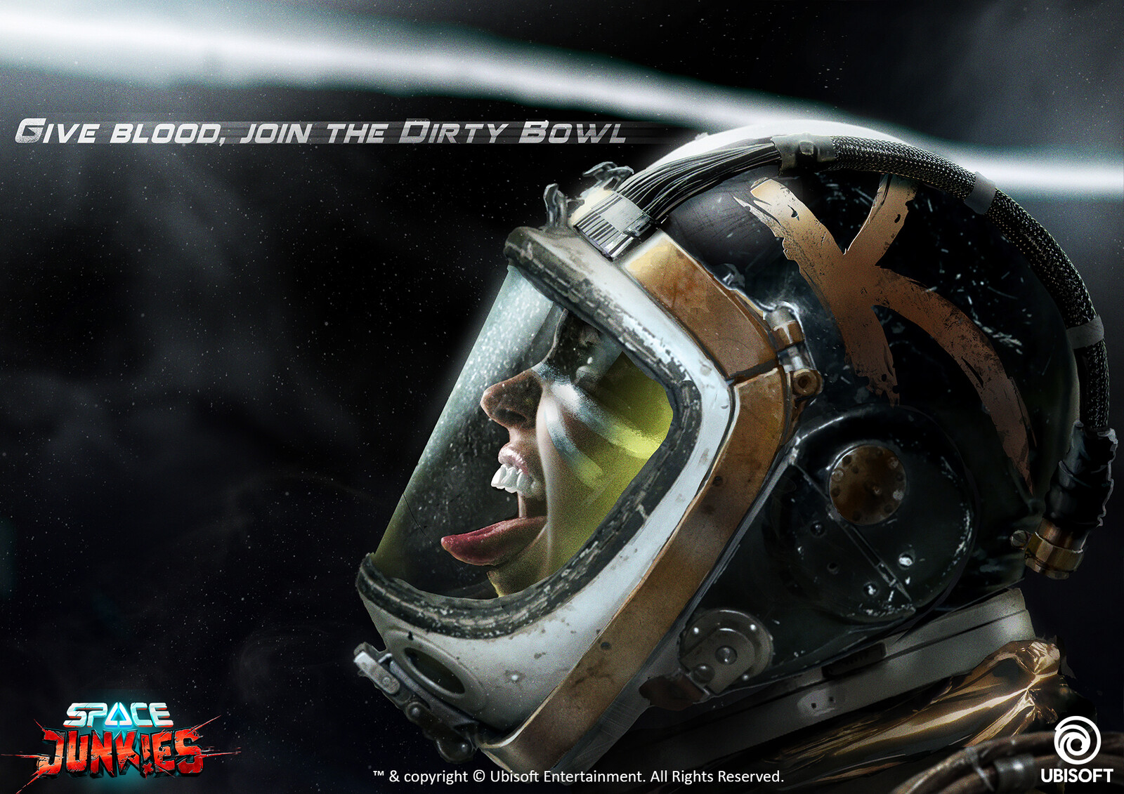 Space Junkies - Helmet Poster 3